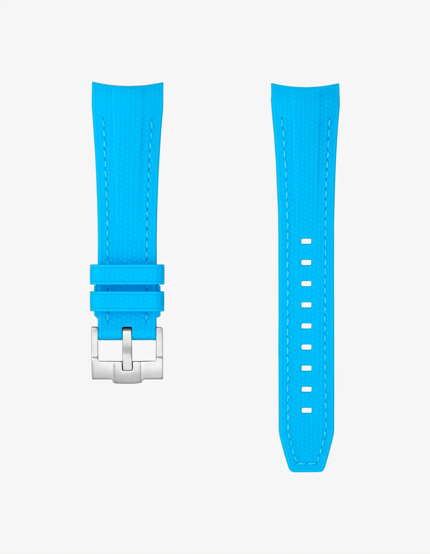 Rubber Strap for Blancpain X Swatch Blue Lagoon - Image 17