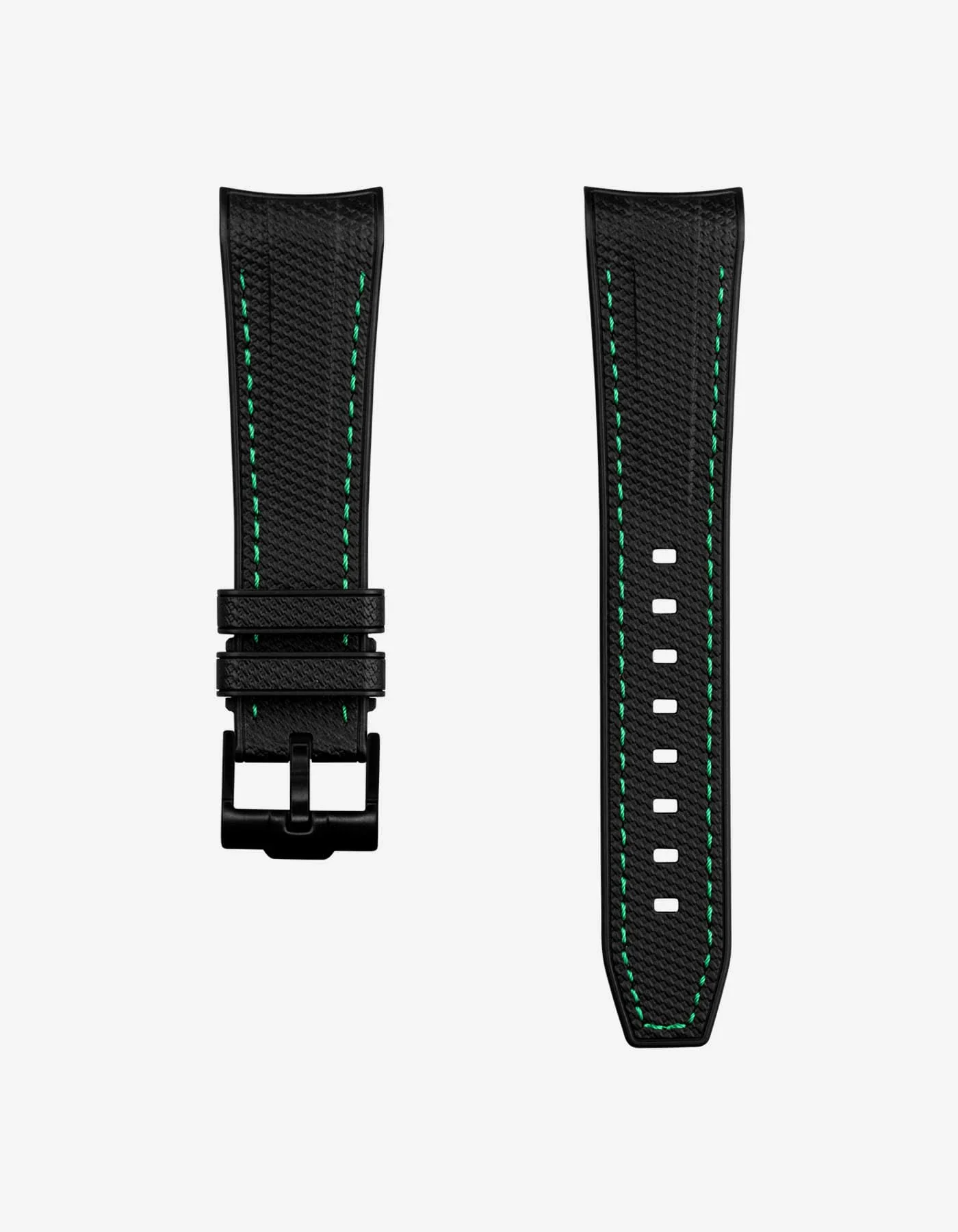Rubber Strap for Blancpain X Swatch Green Abyss - Image 11