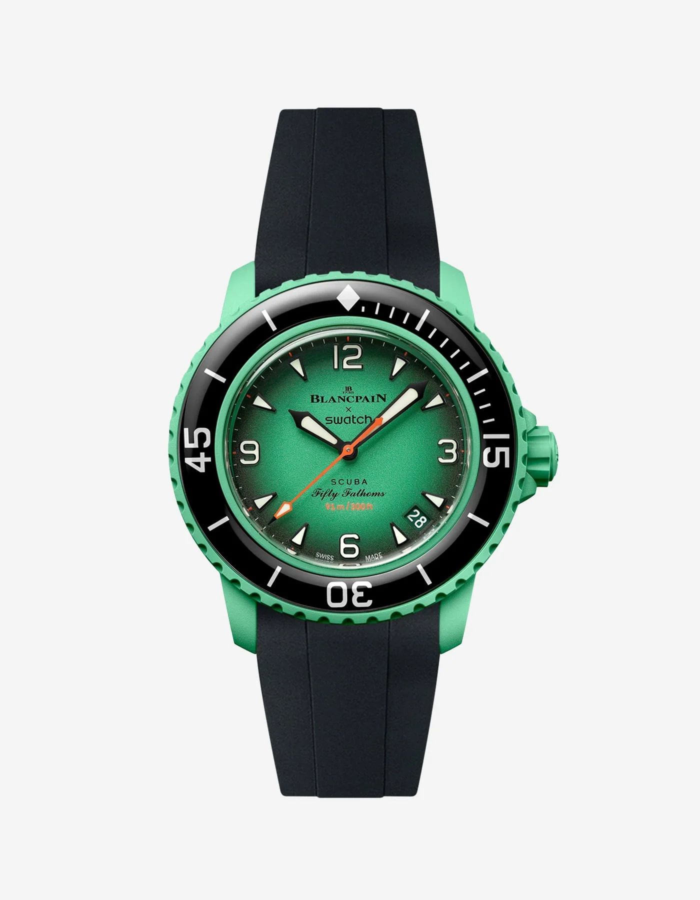 Rubber Strap for Blancpain X Swatch Indian Ocean - Image 13