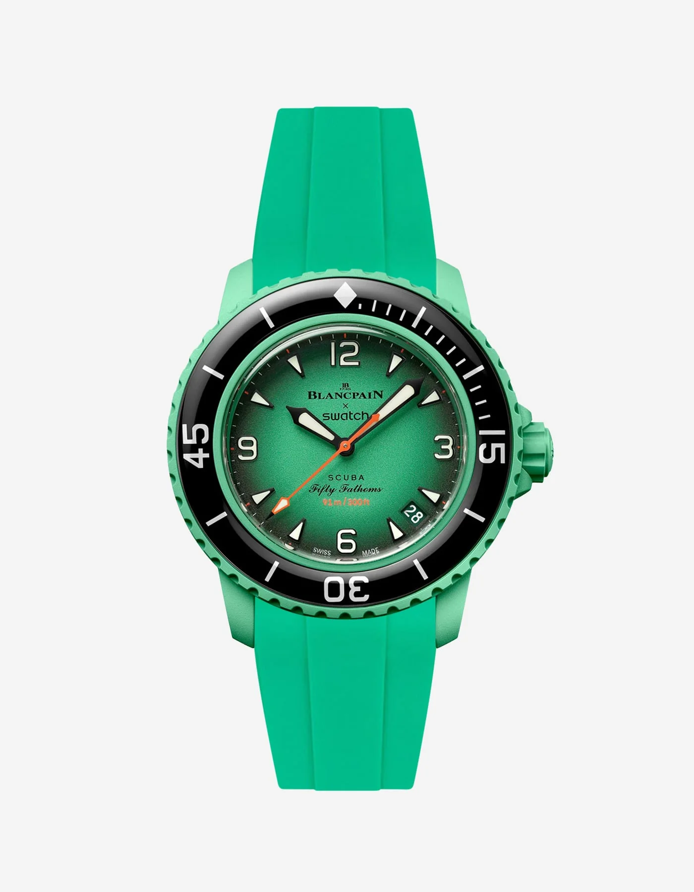 Rubber Strap for Blancpain X Swatch Indian Ocean - Image 17