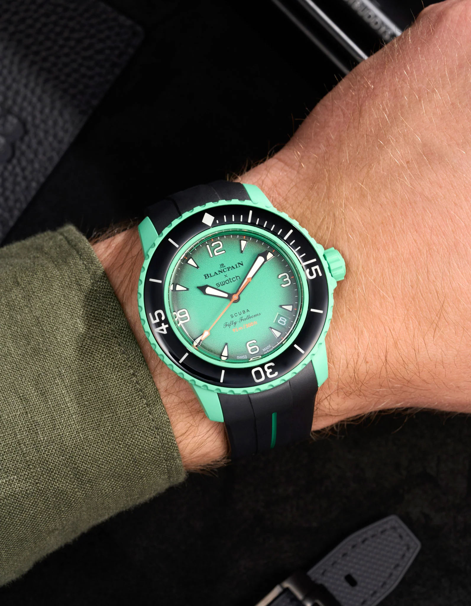 Rubber Strap for Blancpain X Swatch Indian Ocean - Image 21