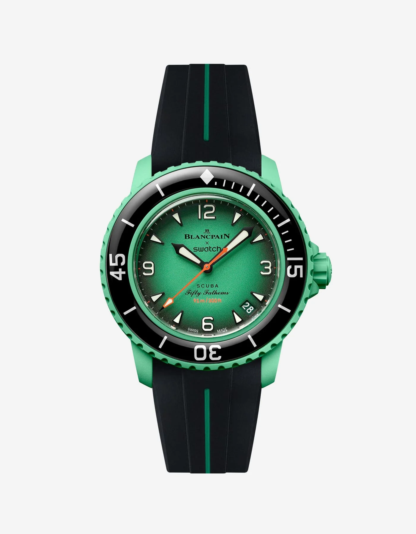 Rubber Strap for Blancpain X Swatch Indian Ocean - Image 23