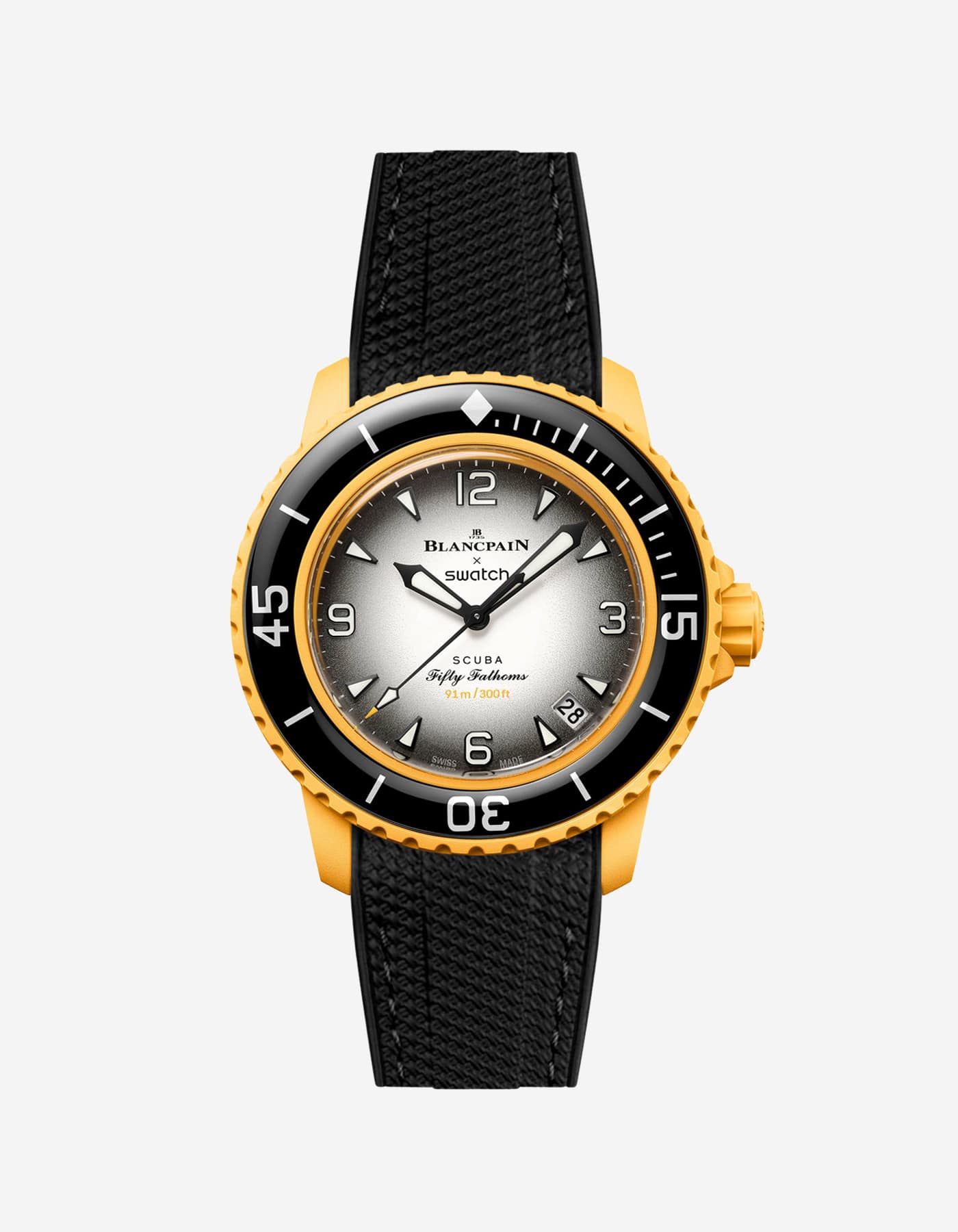 Rubber Strap for Blancpain X Swatch Pacific Ocean - Image 16