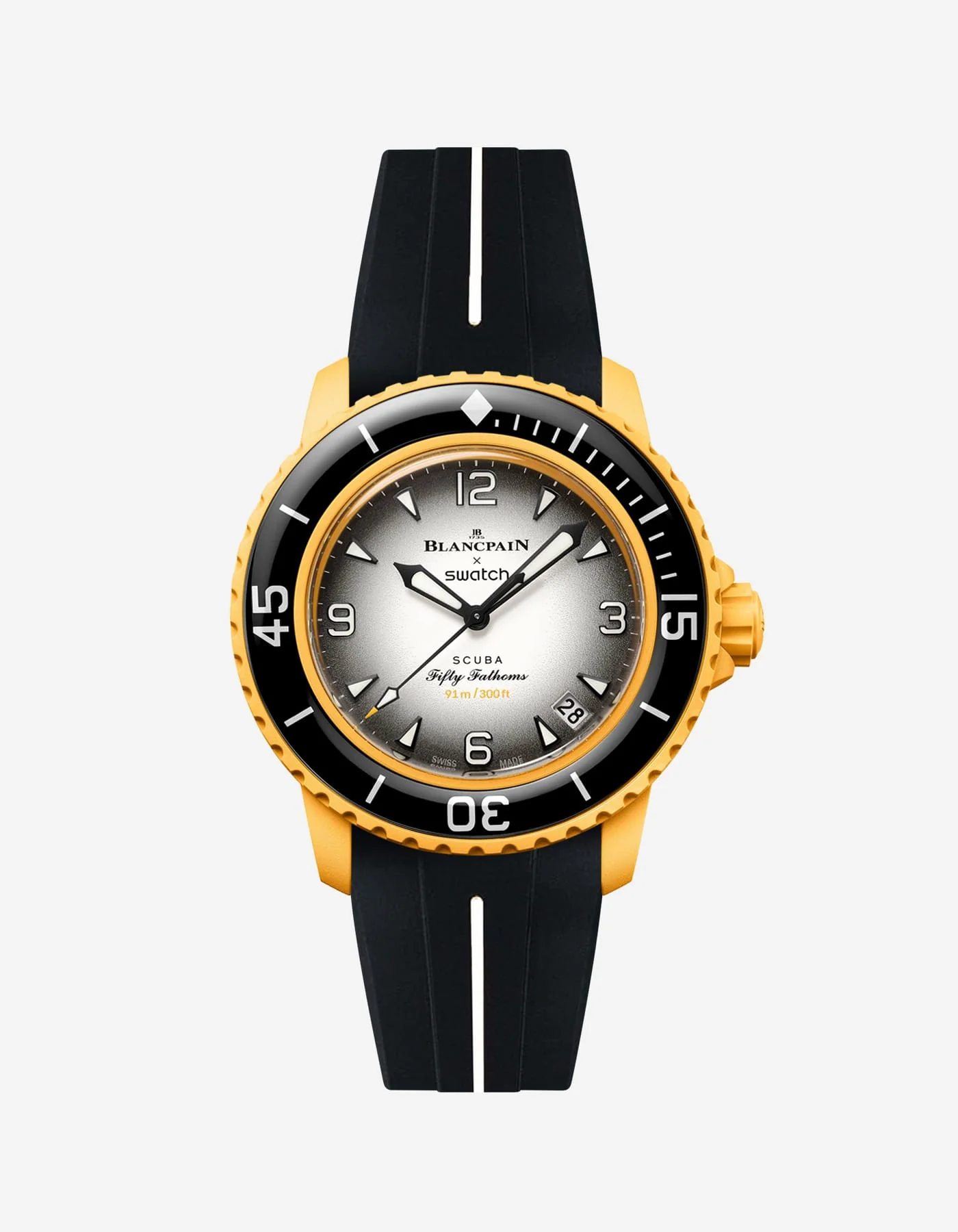 Rubber Strap for Blancpain X Swatch Pacific Ocean - Image 20