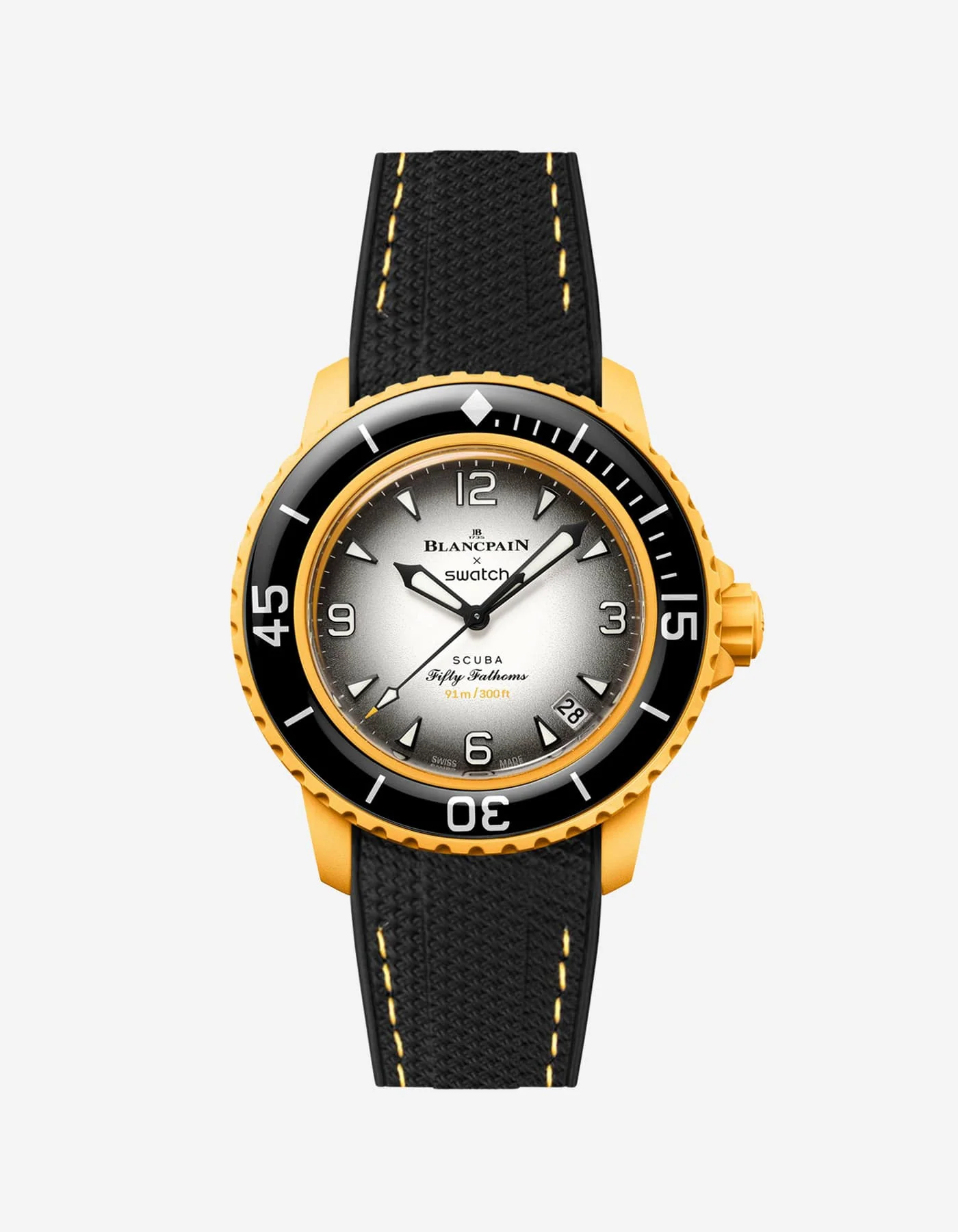 Rubber Strap for Blancpain X Swatch Pacific Ocean - Image 22