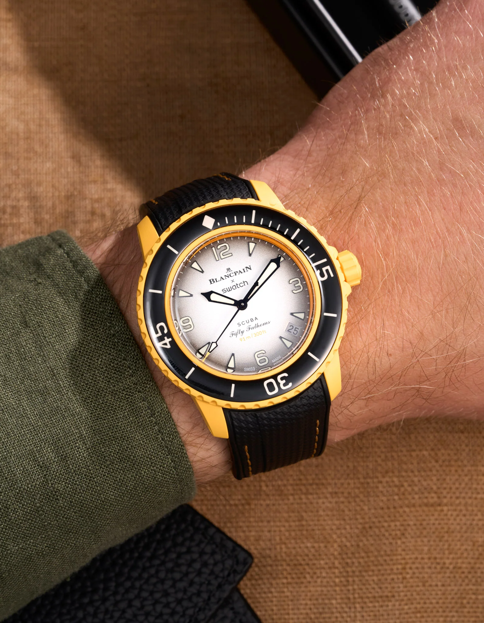 Rubber Strap for Blancpain X Swatch Pacific Ocean - Image 23