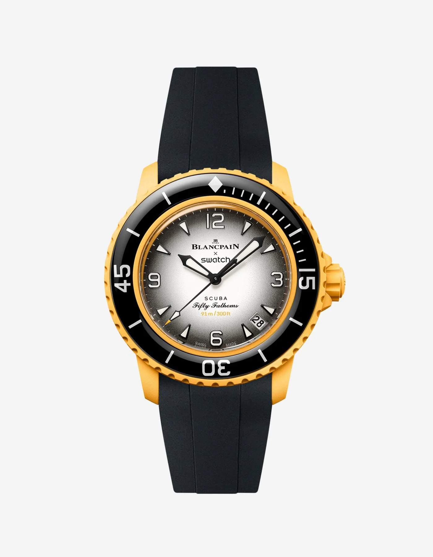 Rubber Strap for Blancpain X Swatch Pacific Ocean - Image 5