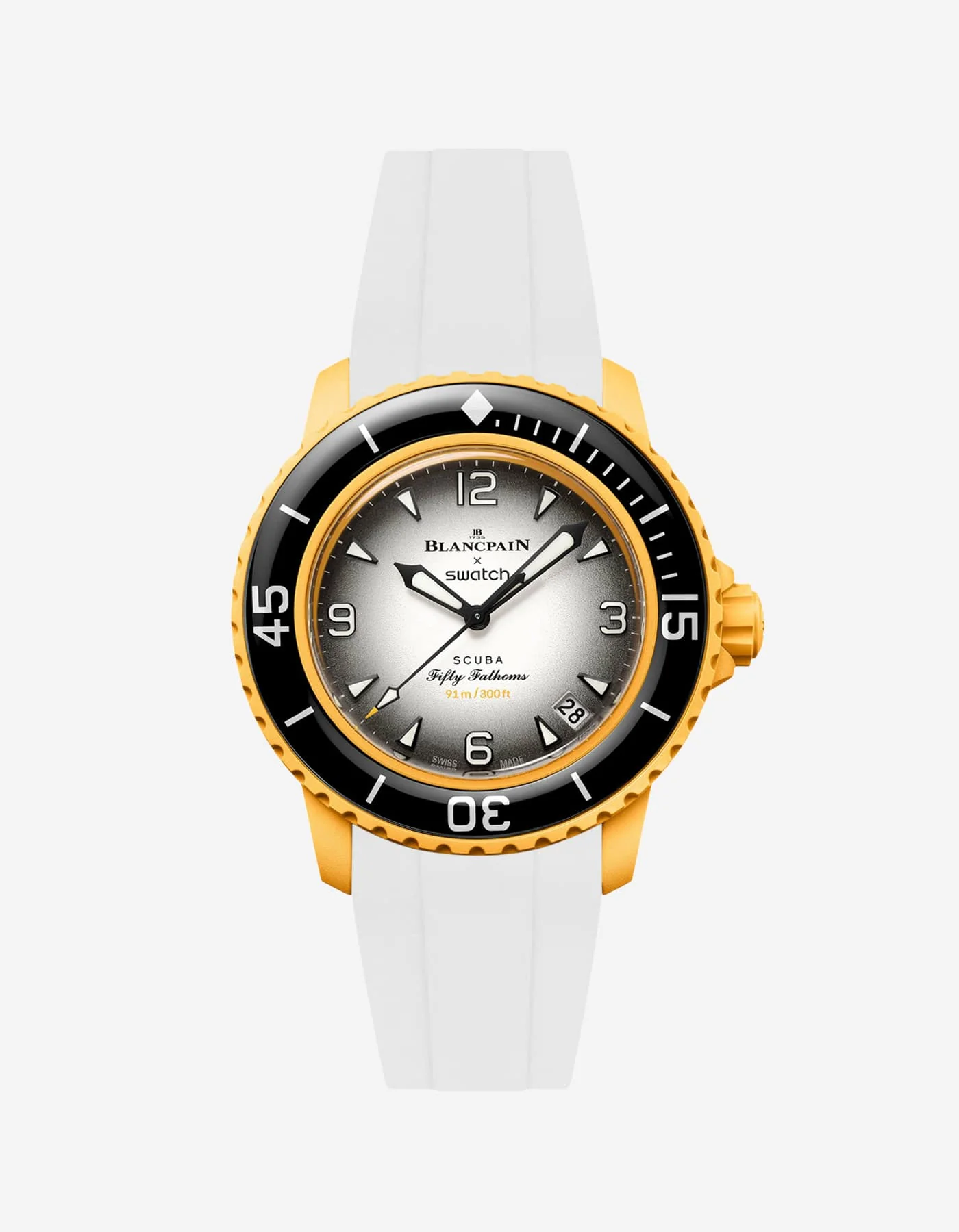 Rubber Strap for Blancpain X Swatch Pacific Ocean - Image 9