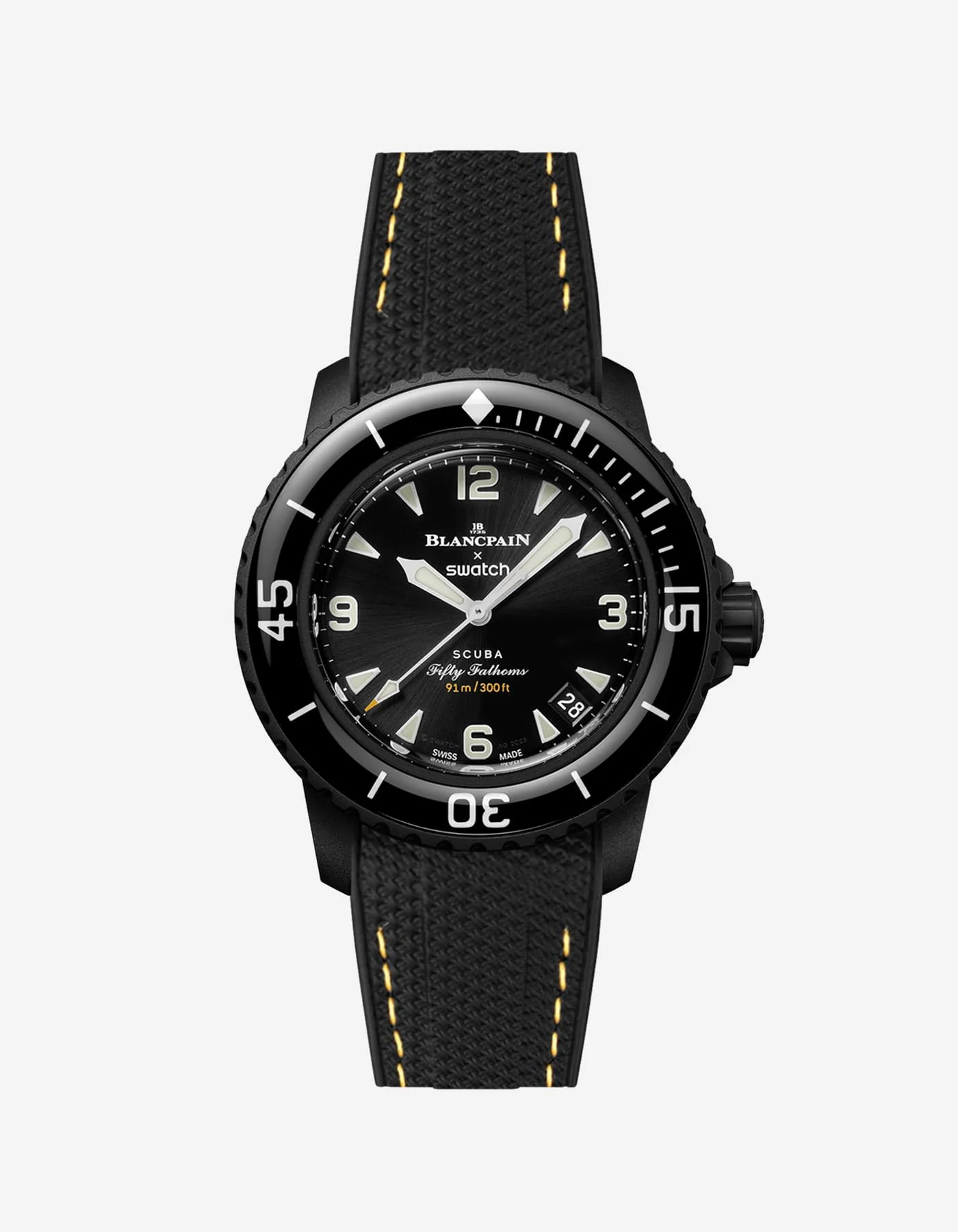 Rubber Strap for Blancpain X Swatch The Ocean Of Storms - Image 23