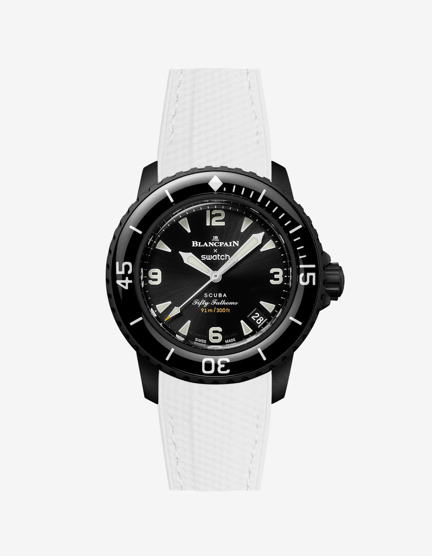 Rubber Strap for Blancpain X Swatch The Ocean Of Storms - Image 30