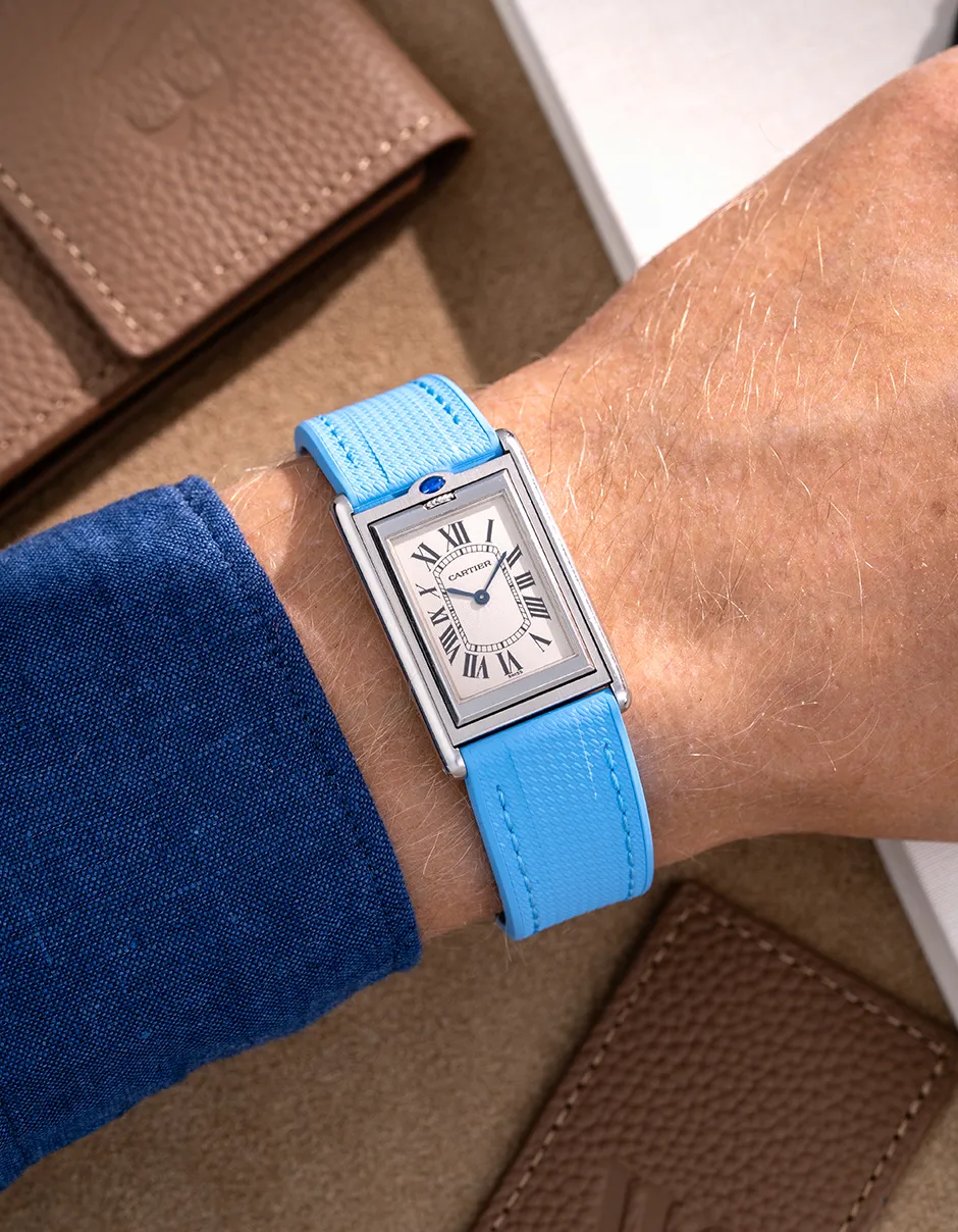 Rubber Strap for Cartier Basculante – 20mm - Image 10