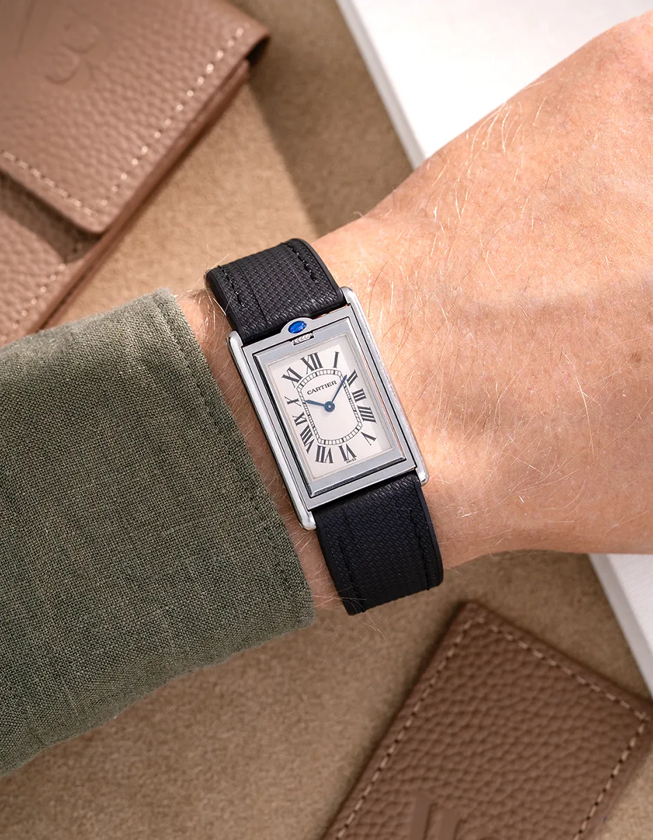 Rubber Strap for Cartier Basculante – 20mm - Image 2