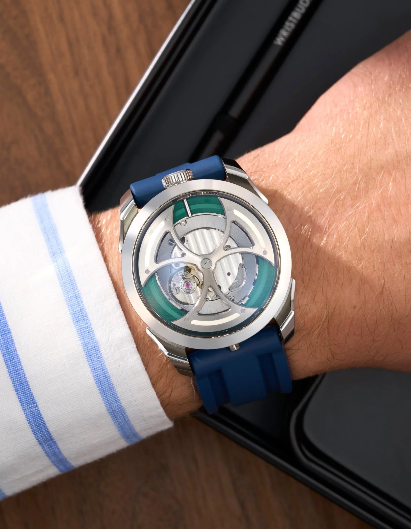 Rubber Strap for MB&F M.A.D.1 Green Edition - Image 12