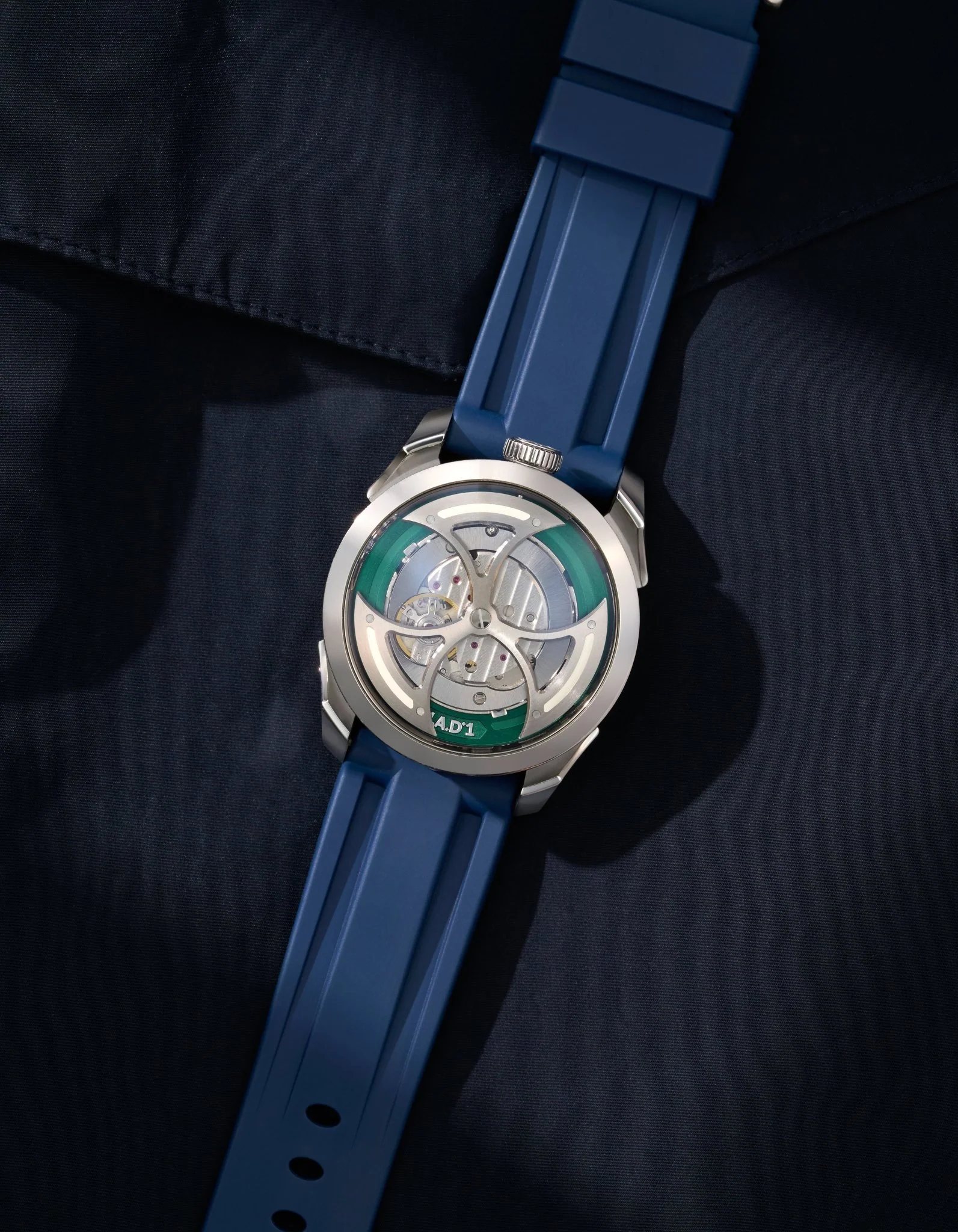 Rubber Strap for MB&F M.A.D.1 Green Edition - Image 13