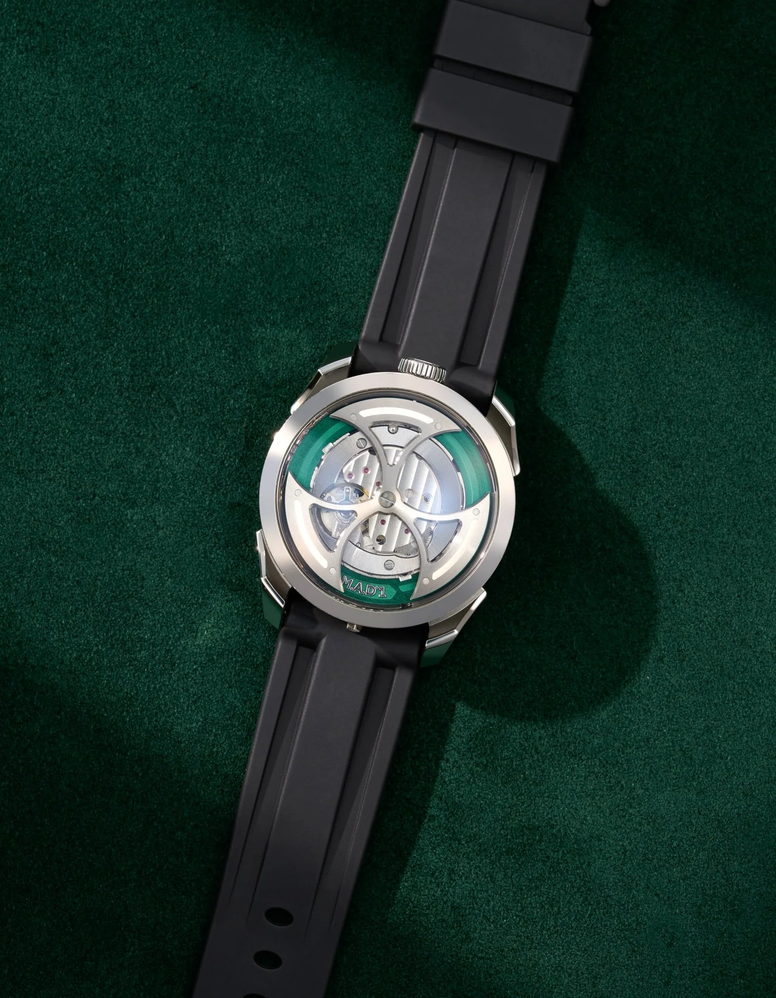 Rubber Strap for MB&F M.A.D.1 Green Edition - Image 5