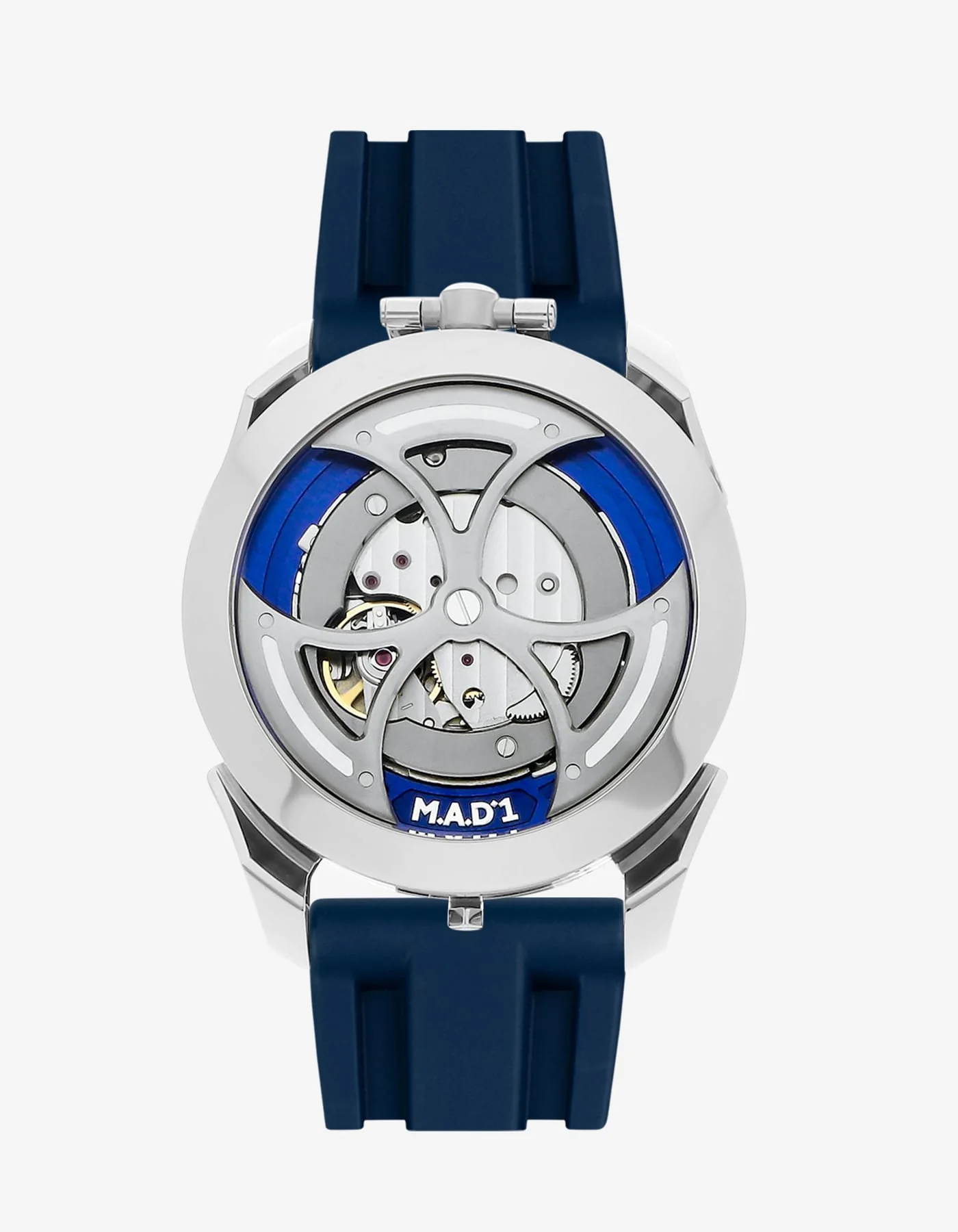 Rubber Strap for MB&F M.A.D.1 Blue Edition