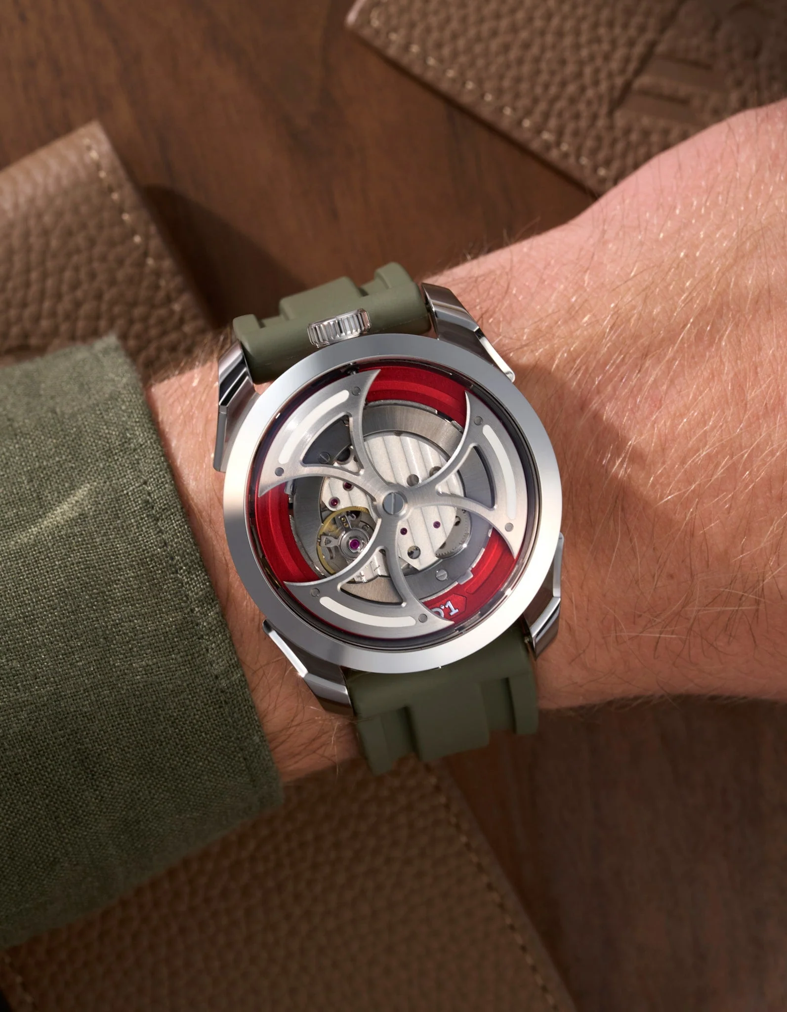 Rubber Strap for MB&F M.A.D.1 Red Edition - Image 14