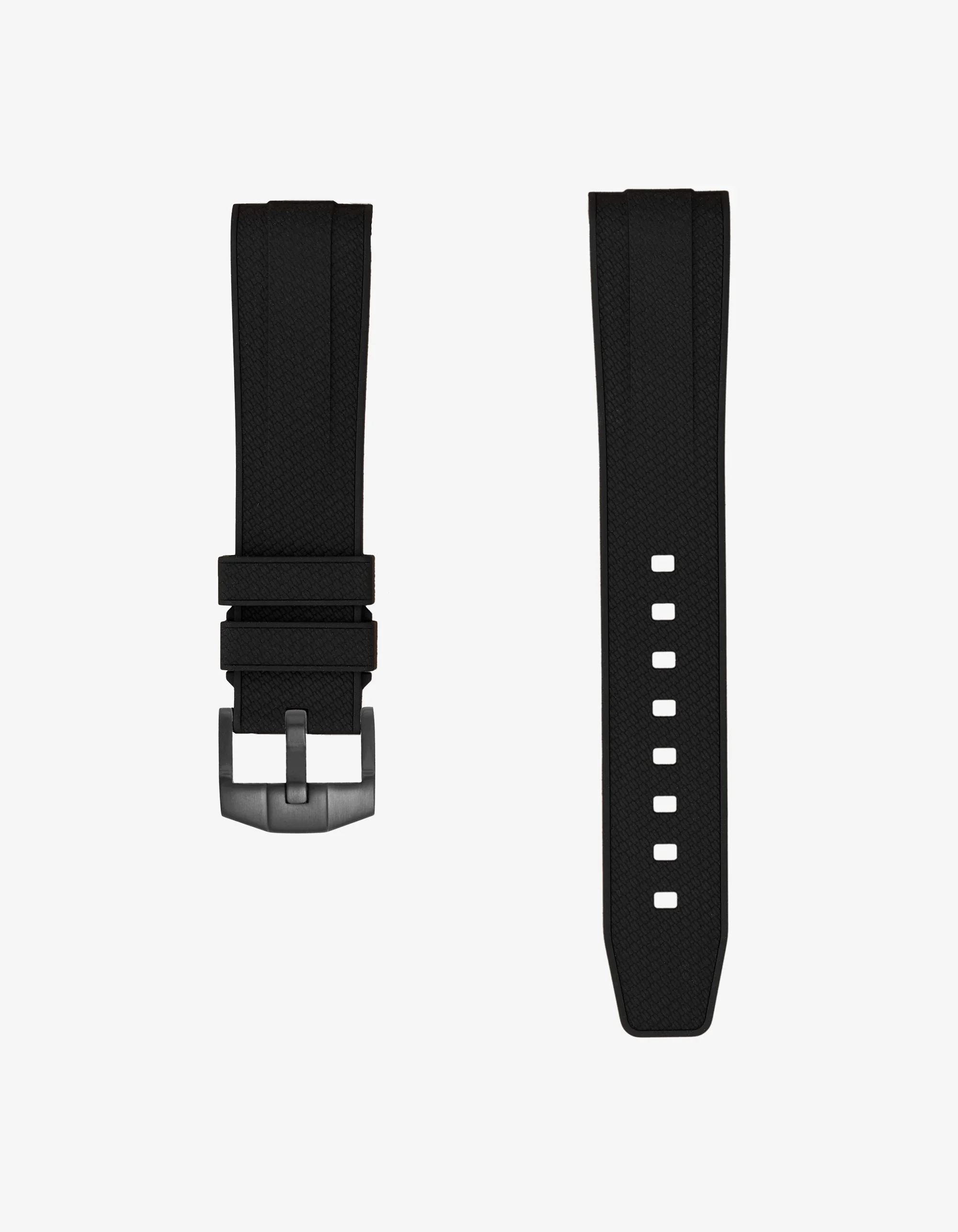 Rubber Strap for Omega Seamaster Diver 300 42mm Black - Image 5