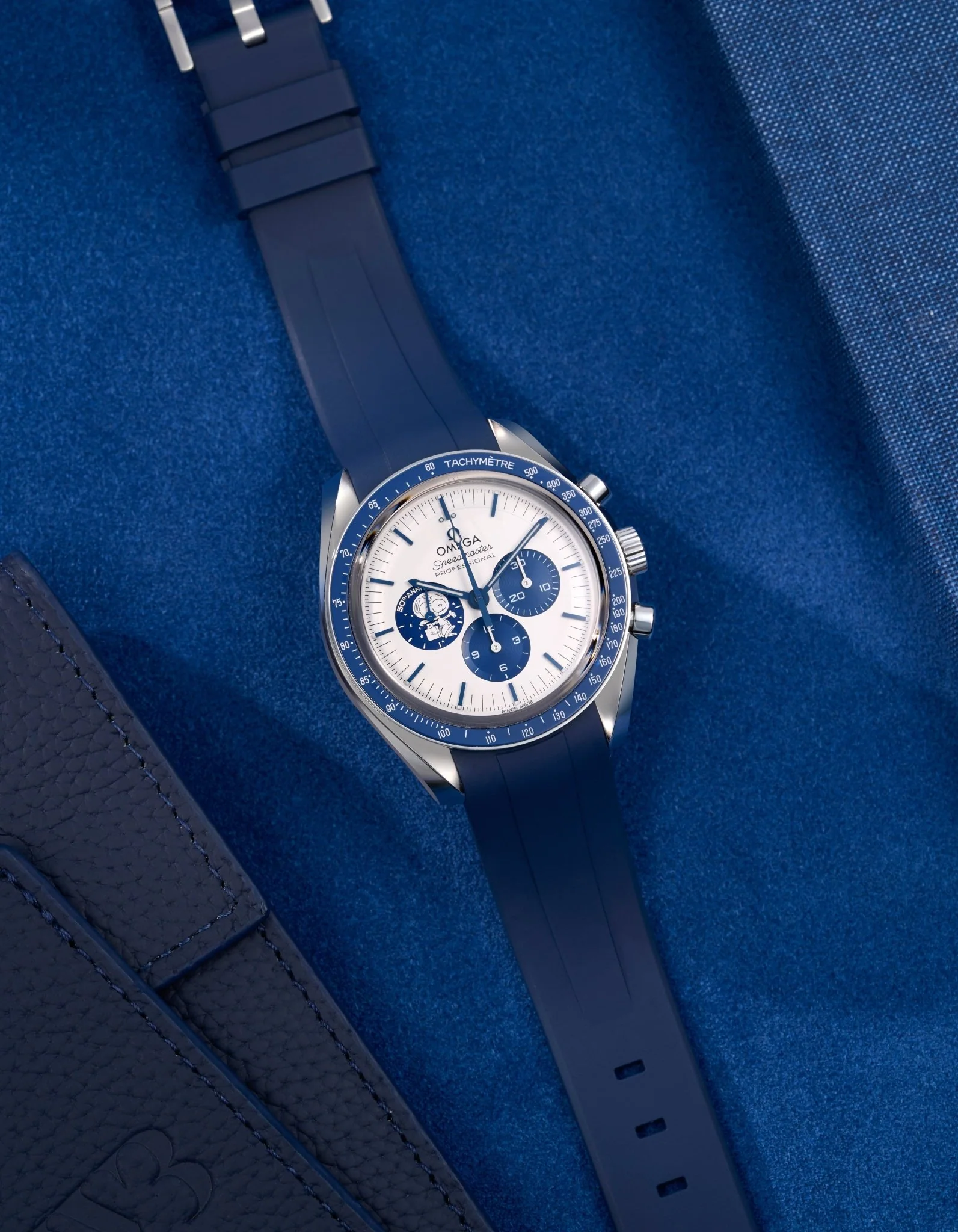 Rubber Strap for Omega Speedmaster “Silver Snoopy Award” - Image 12