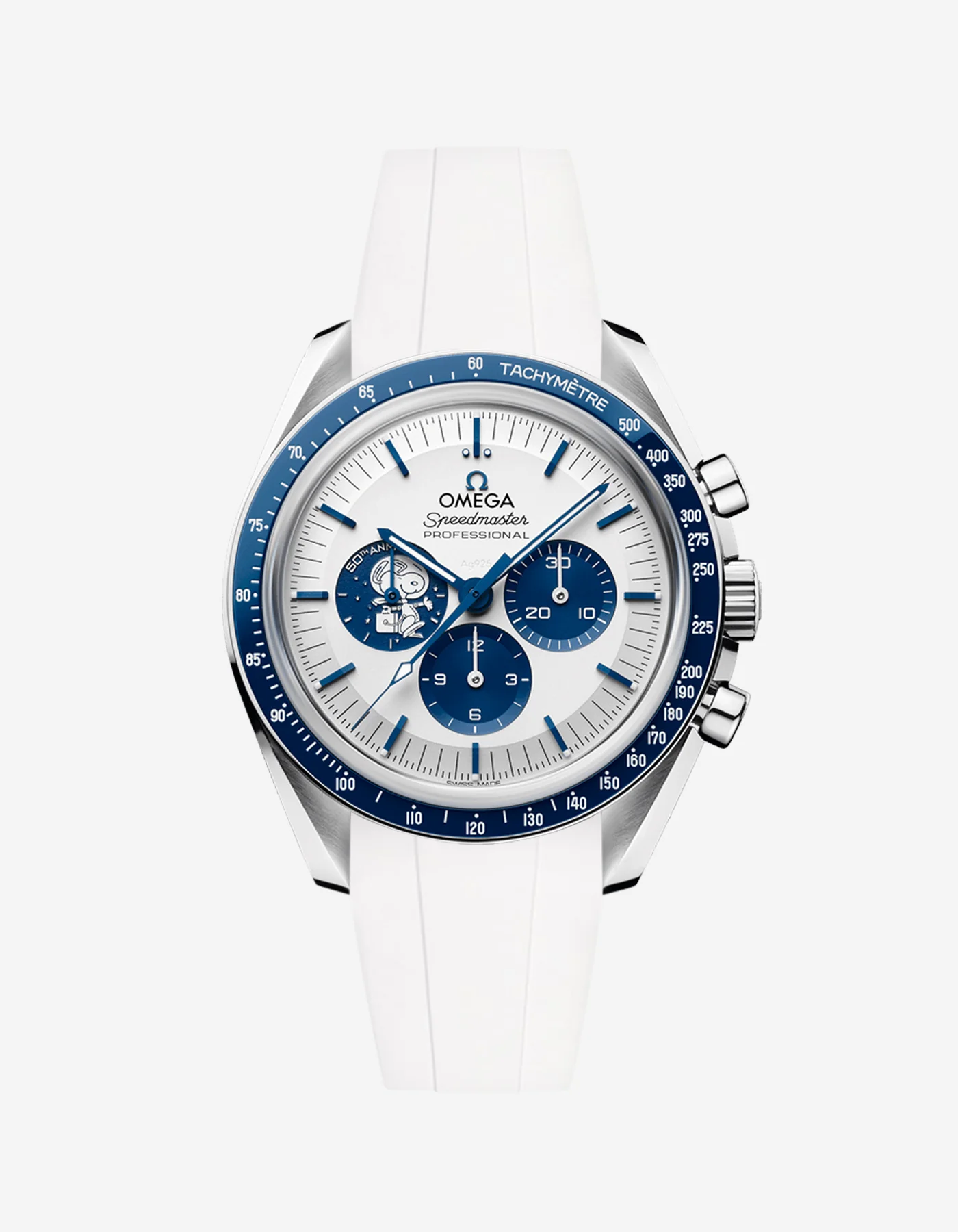 Rubber Strap for Omega Speedmaster “Silver Snoopy Award” - Image 14