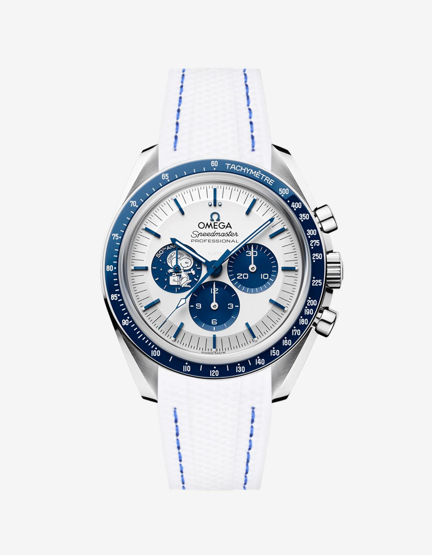 Rubber Strap for Omega Speedmaster “Silver Snoopy Award” - Image 21