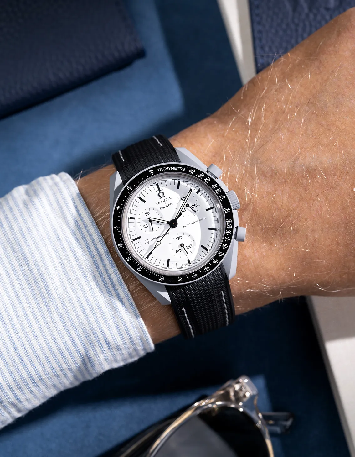 Rubber Strap for Omega X Swatch MoonSwatch 1965 - Image 10