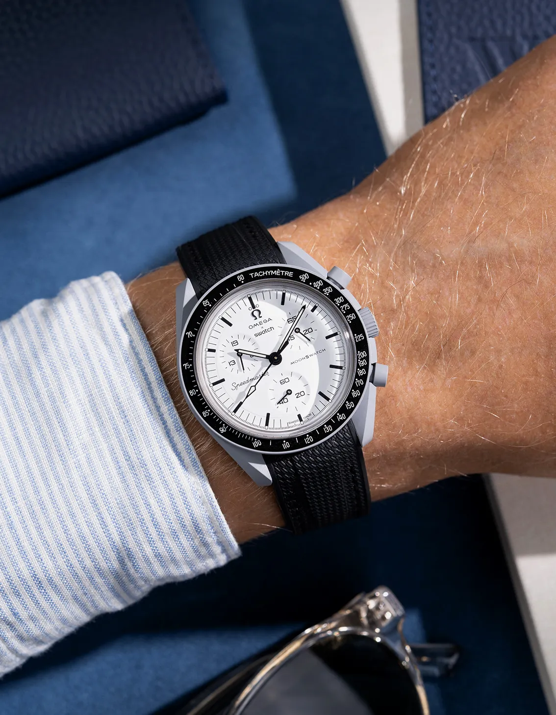 Rubber Strap for Omega X Swatch MoonSwatch 1965 - Image 2