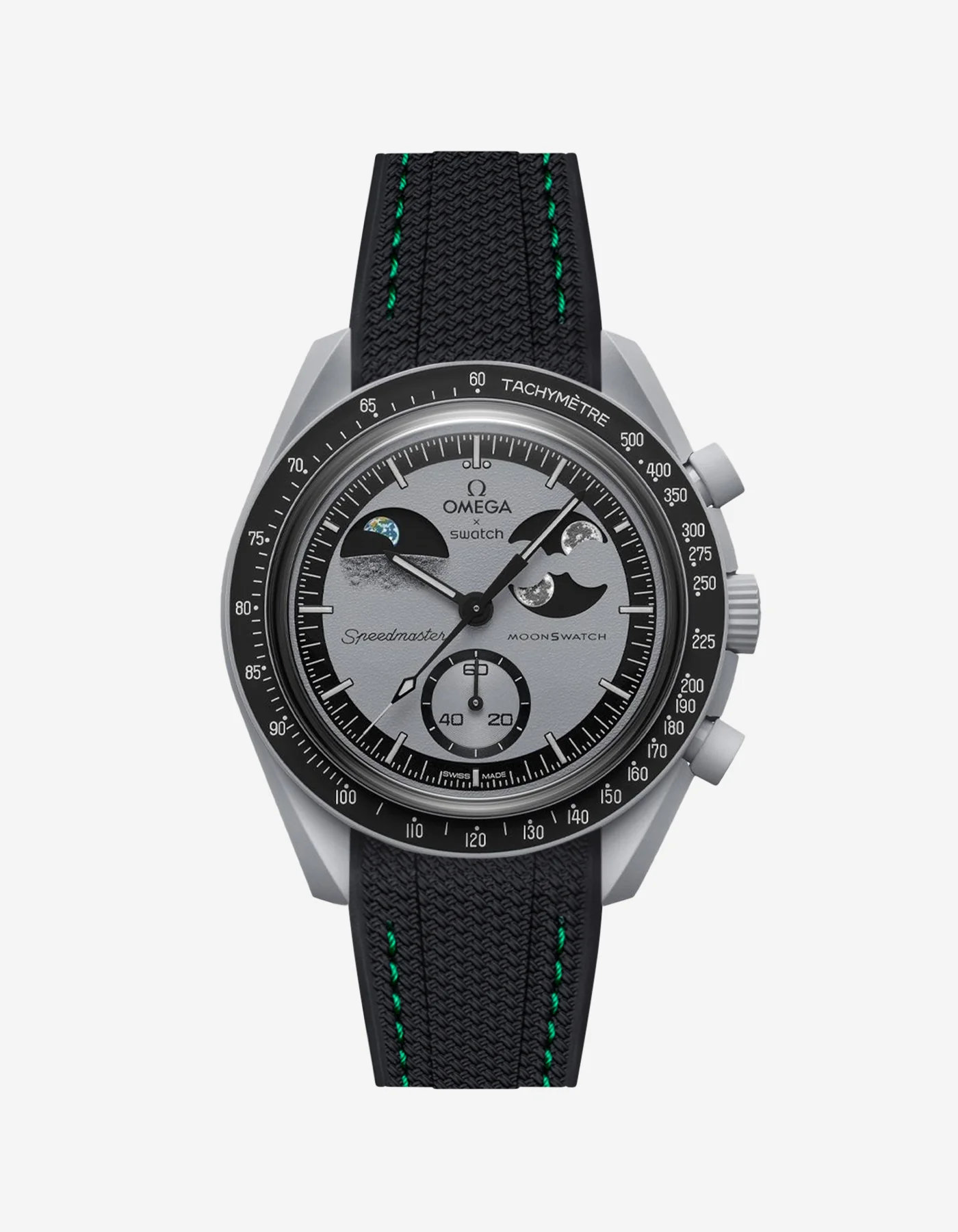 Rubber Strap for Omega X Swatch MoonSwatch Mission To EarthPhase - Image 16