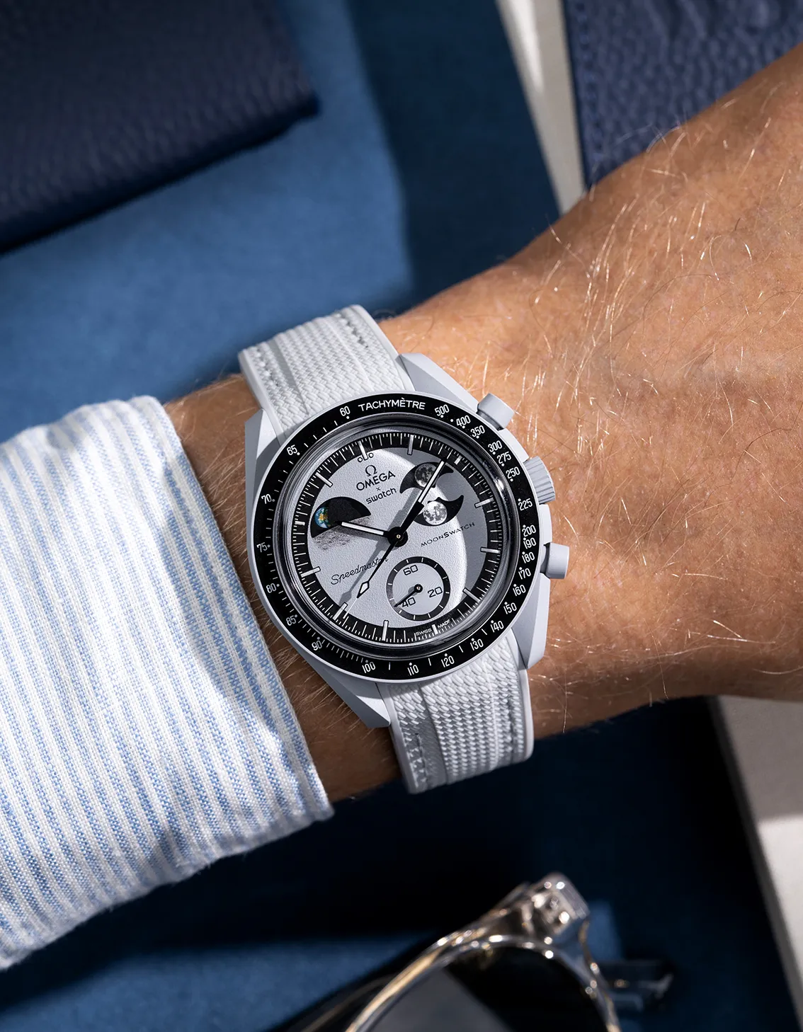 Rubber Strap for Omega X Swatch MoonSwatch Mission To EarthPhase - Image 22