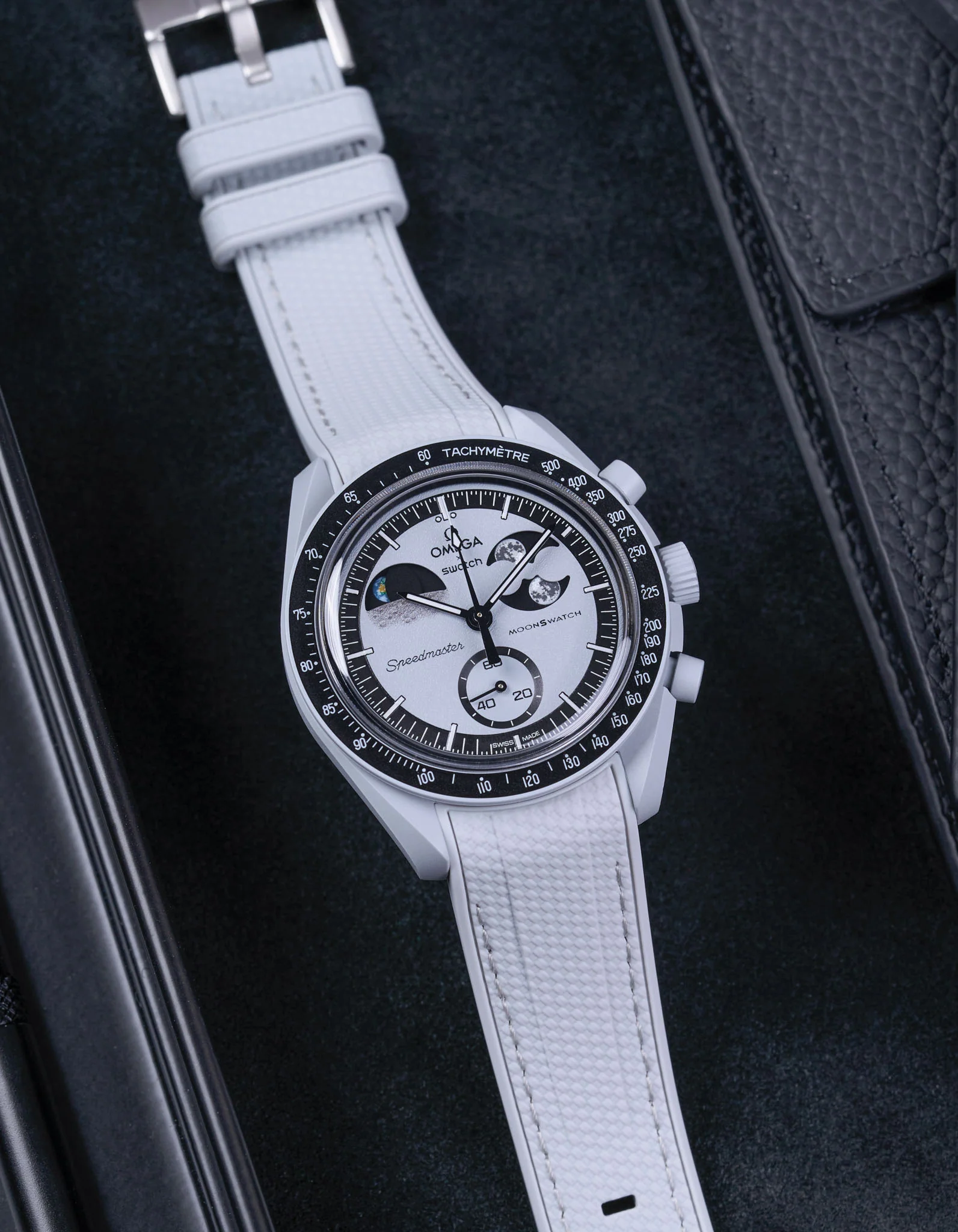 Rubber Strap for Omega X Swatch MoonSwatch Mission To EarthPhase - Image 23
