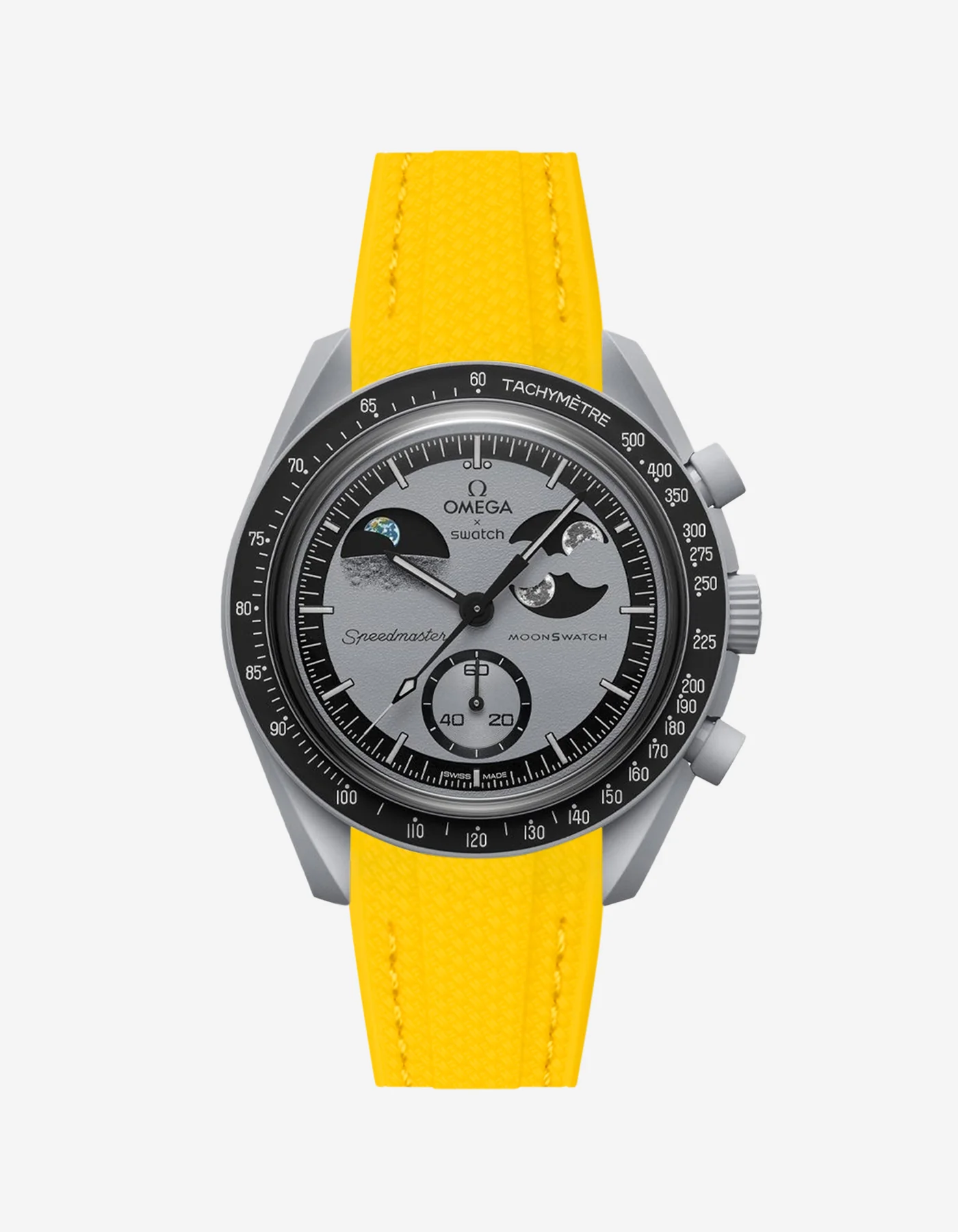 Rubber Strap for Omega X Swatch MoonSwatch Mission To EarthPhase - Image 31