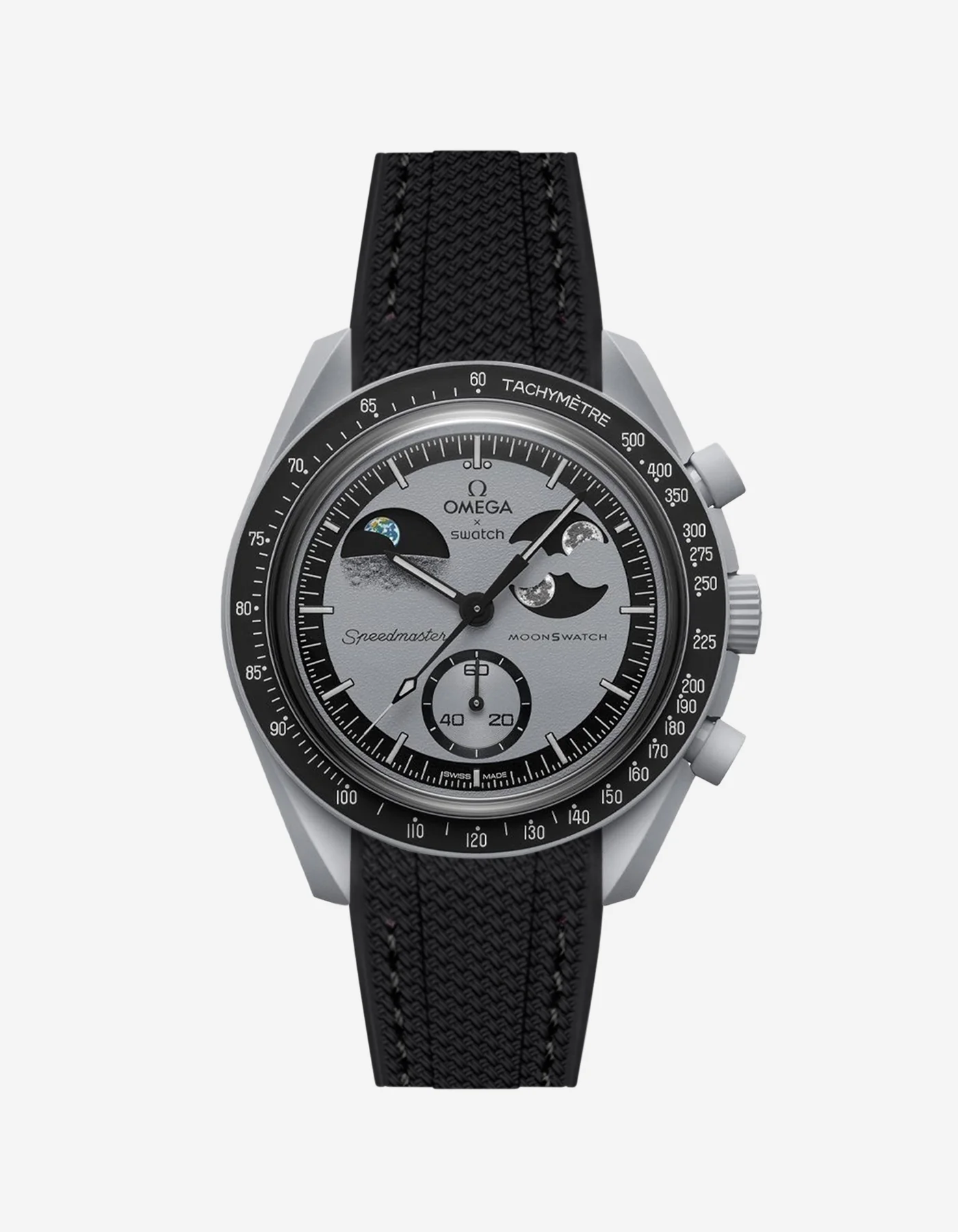 Rubber Strap for Omega X Swatch MoonSwatch Mission To EarthPhase - Image 6