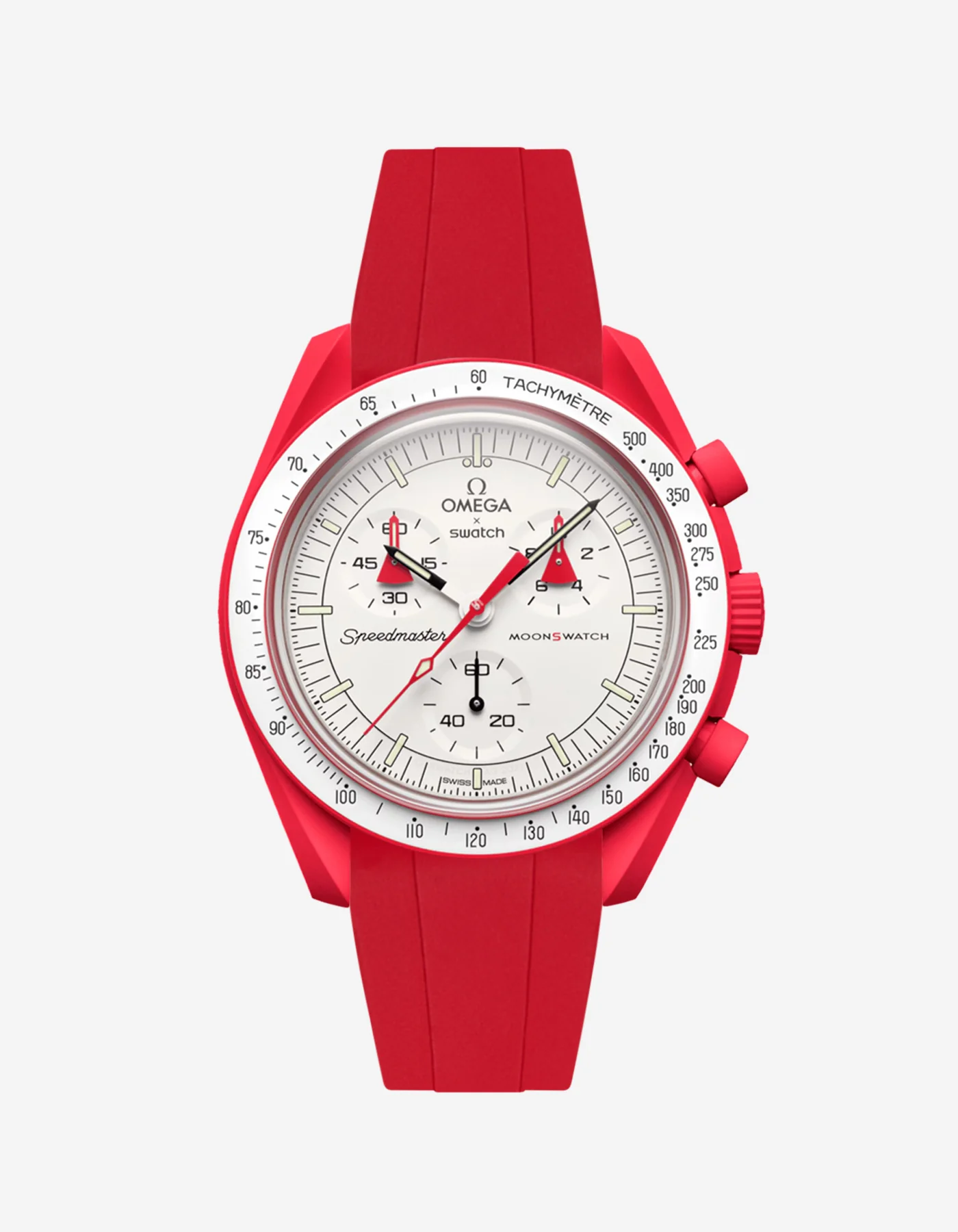 Rubber Strap for Omega X Swatch MoonSwatch Mission to Mars - Image 7