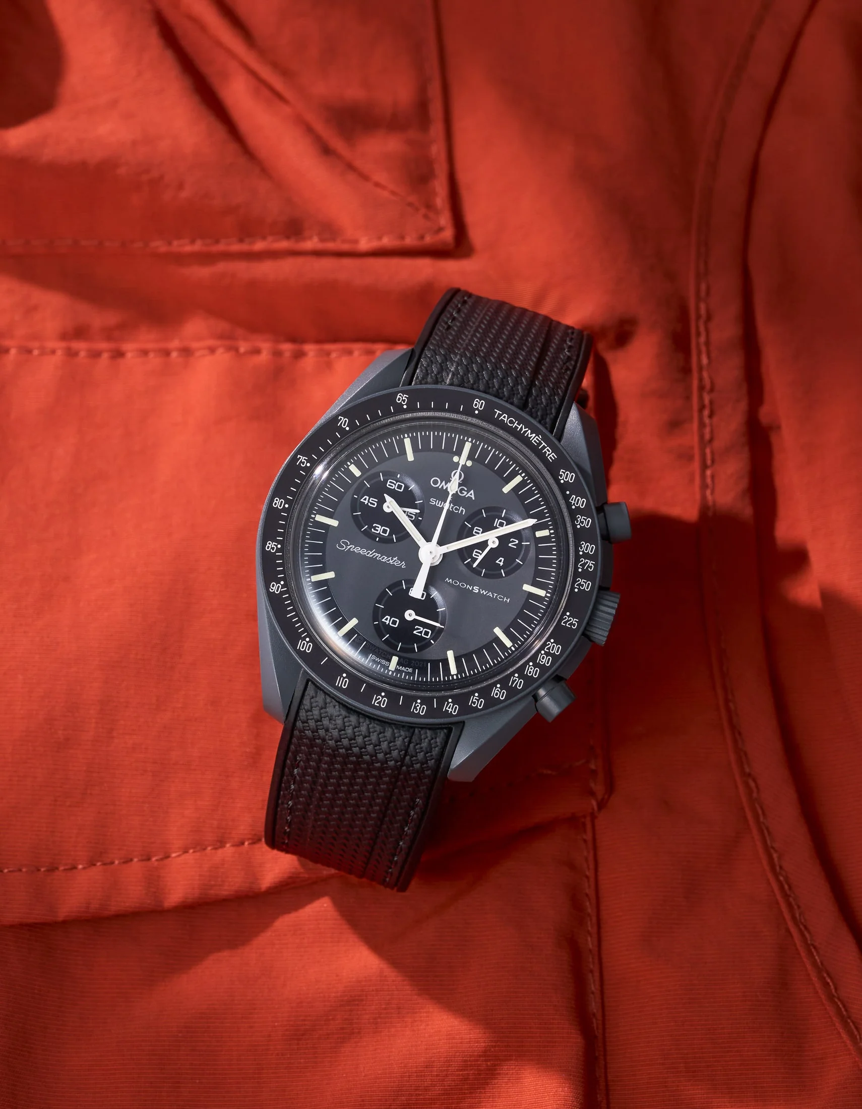 Rubber Strap for Omega X Swatch MoonSwatch Mission to Mercury - Image 4
