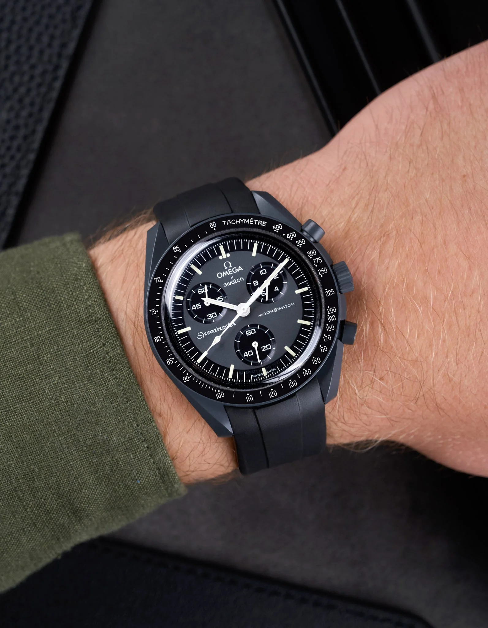 Rubber Strap for Omega X Swatch MoonSwatch Mission to Mercury - Image 8