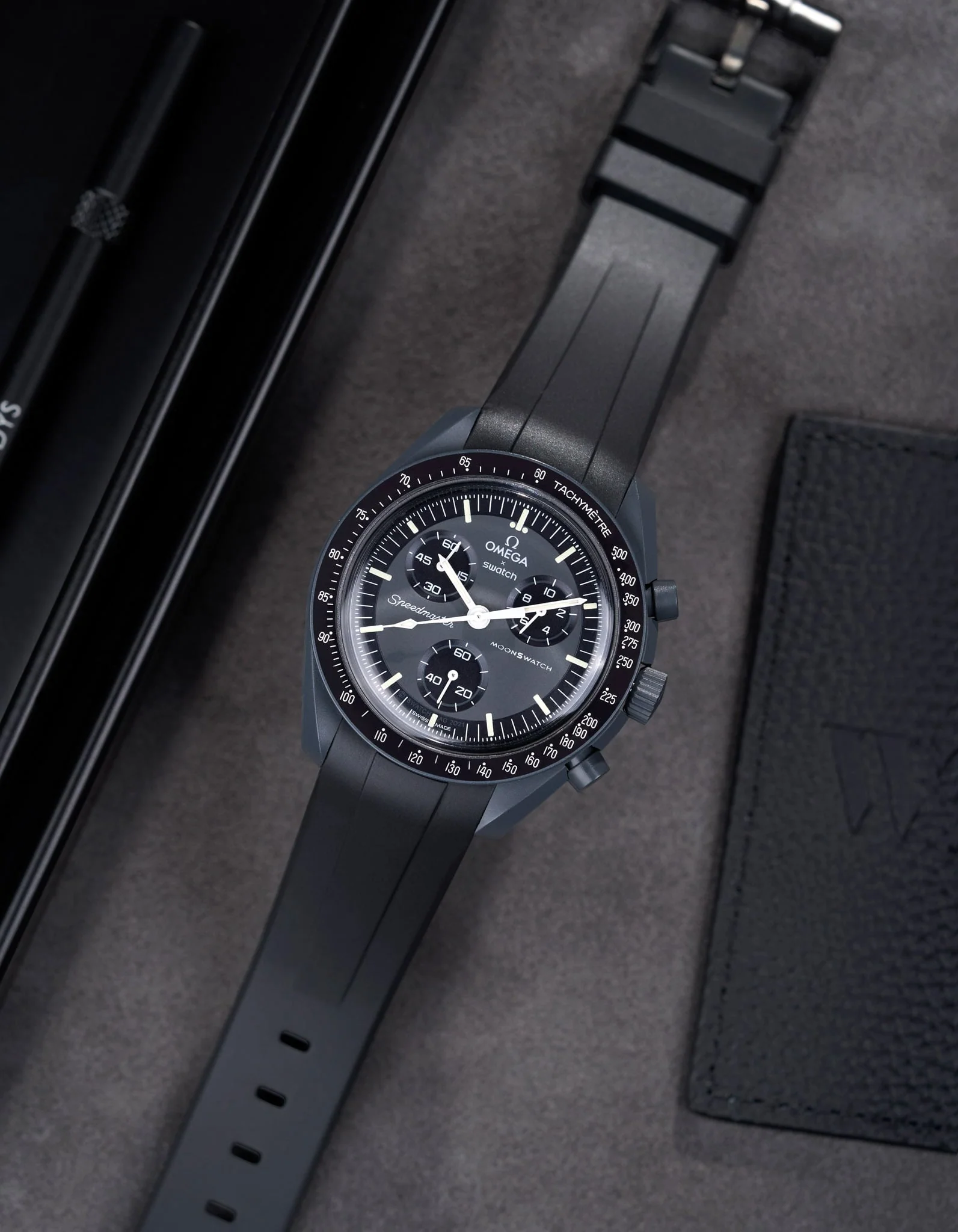 Rubber Strap for Omega X Swatch MoonSwatch Mission to Mercury - Image 9