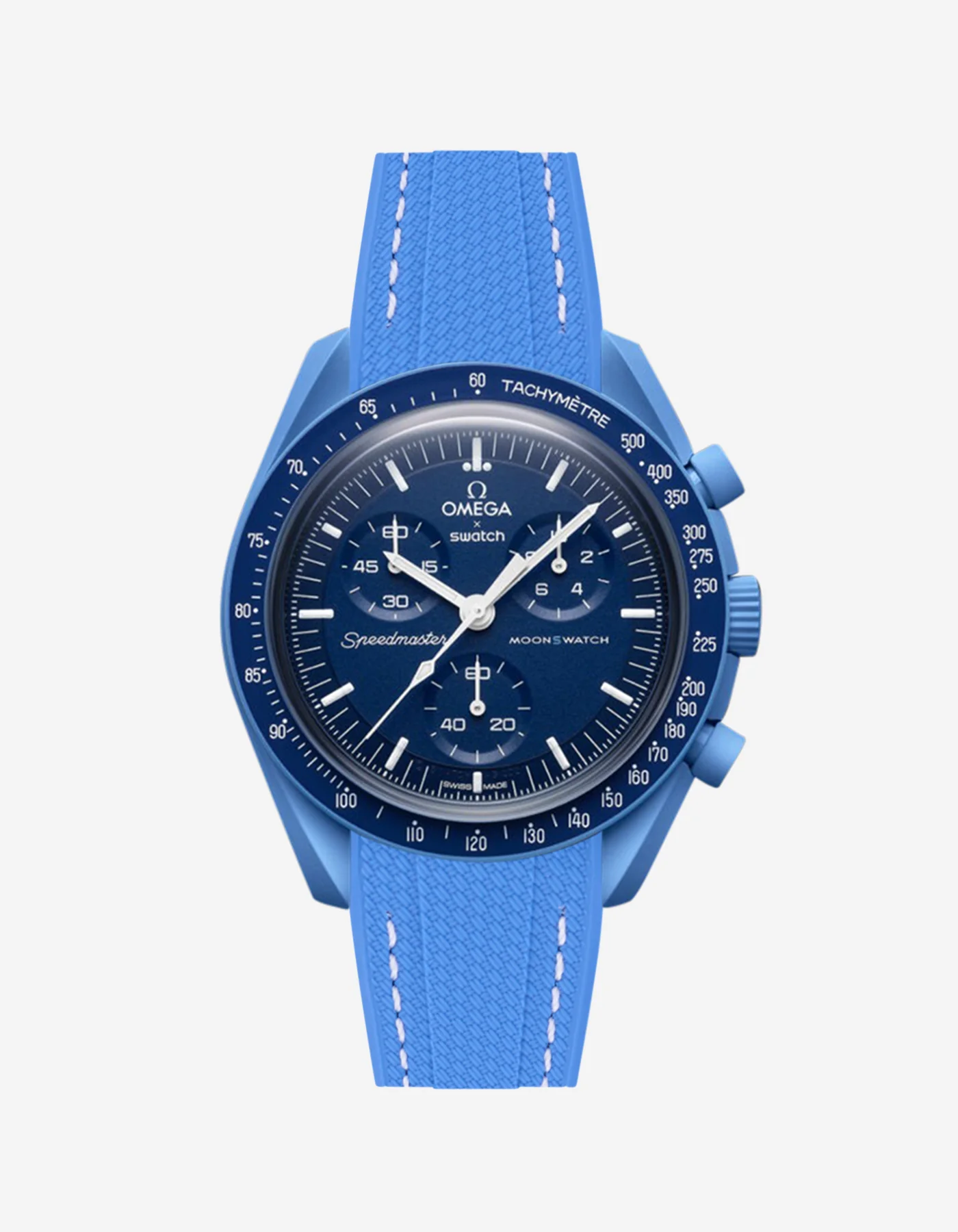 Rubber Strap for Omega X Swatch MoonSwatch Mission to Neptune
