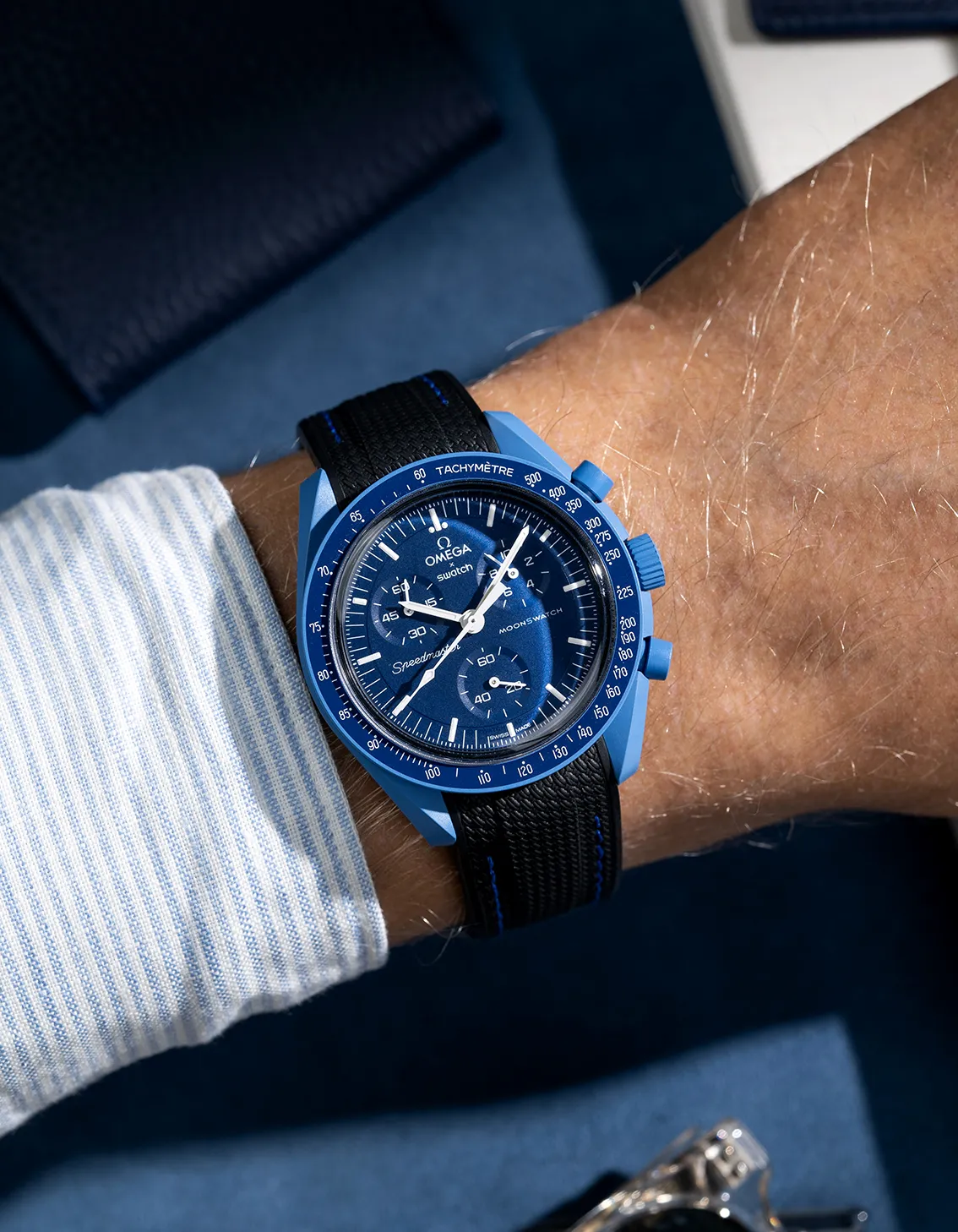 Rubber Strap for Omega X Swatch MoonSwatch Mission to Neptune - Image 12