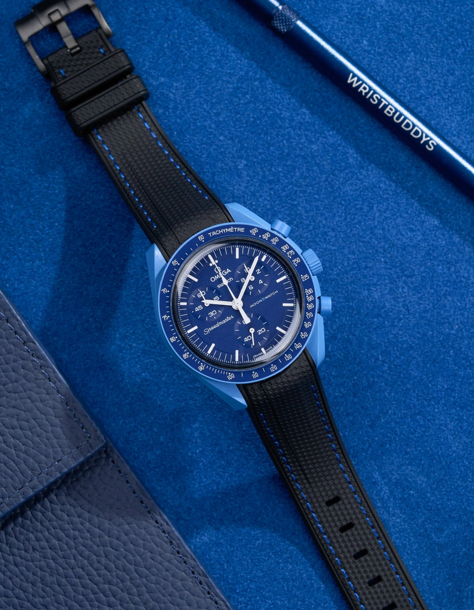 Rubber Strap for Omega X Swatch MoonSwatch Mission to Neptune - Image 13
