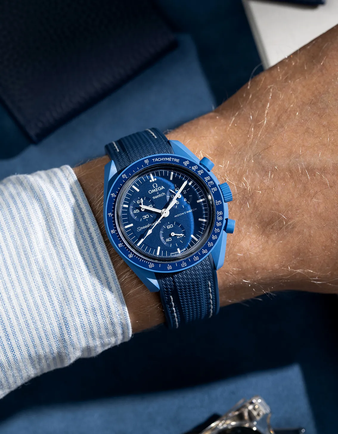 Rubber Strap for Omega X Swatch MoonSwatch Mission to Neptune - Image 26
