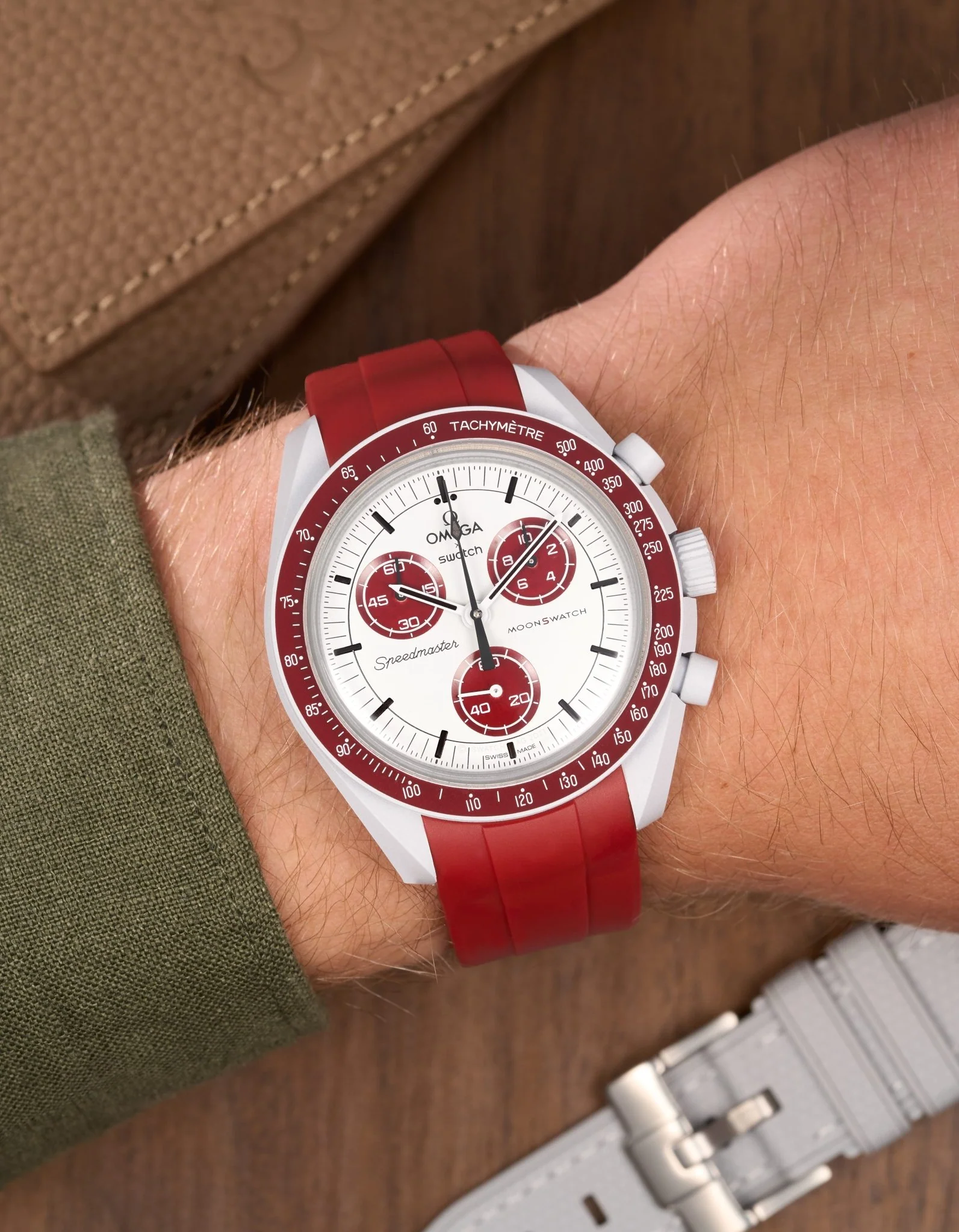Rubber Strap for Omega X Swatch MoonSwatch Mission to Pluto - Image 10