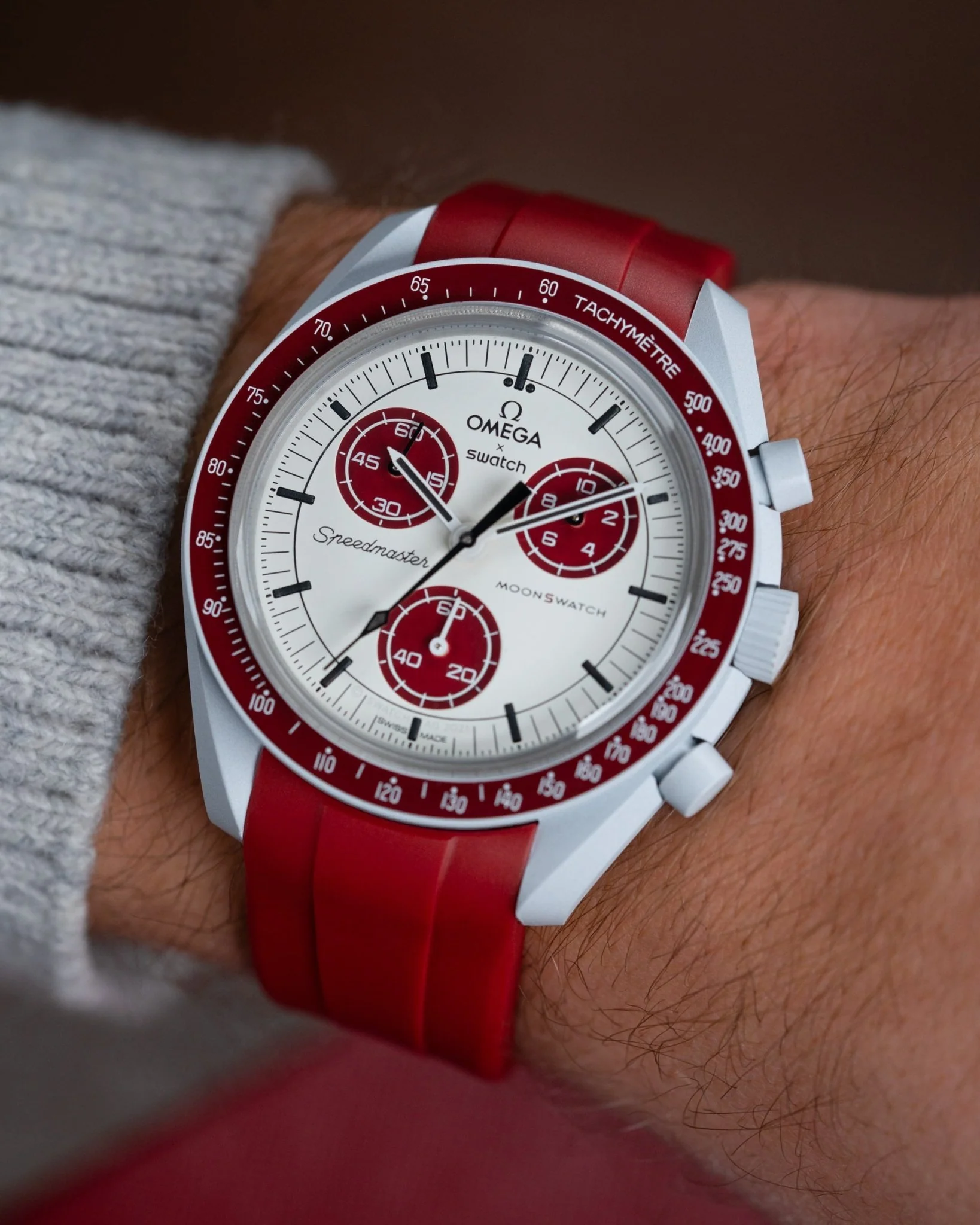 Rubber Strap for Omega X Swatch MoonSwatch Mission to Pluto - Image 12
