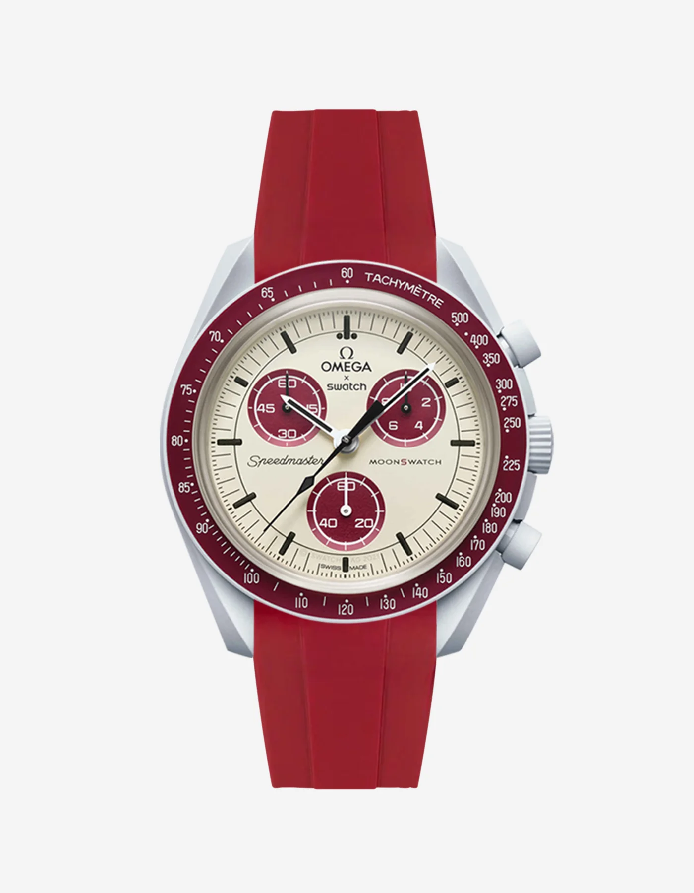 Rubber Strap for Omega X Swatch MoonSwatch Mission to Pluto - Image 9