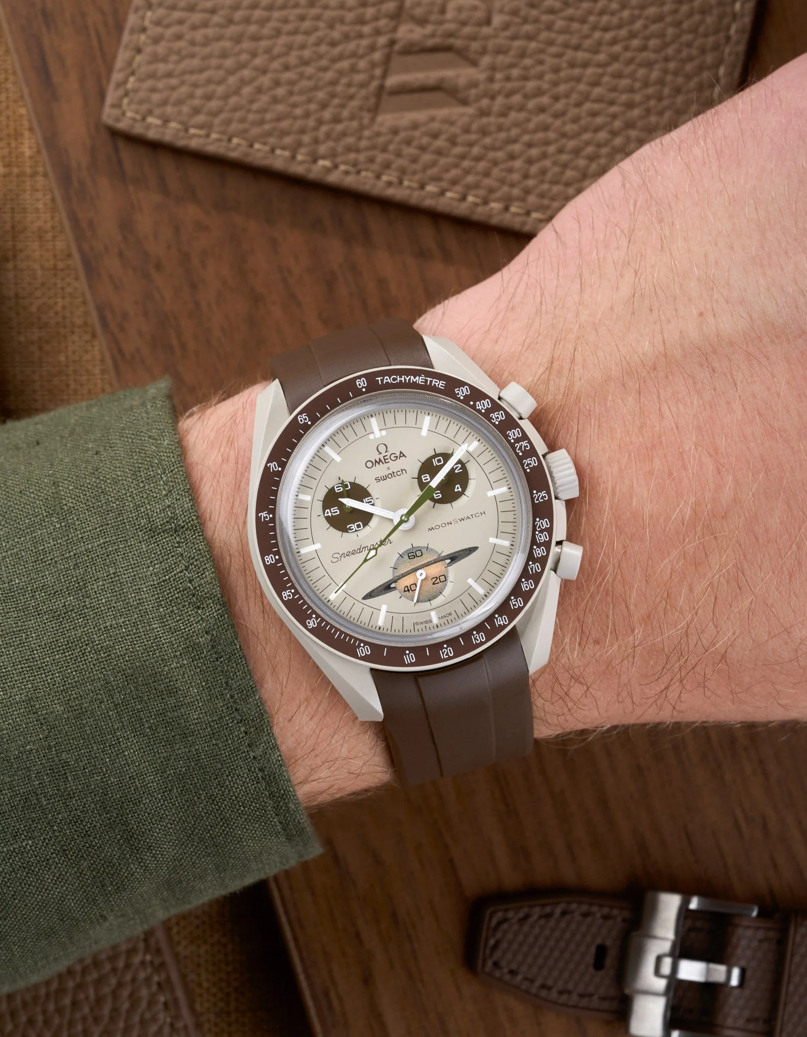 Rubber Strap for Omega X Swatch MoonSwatch Mission to Saturn - Image 12