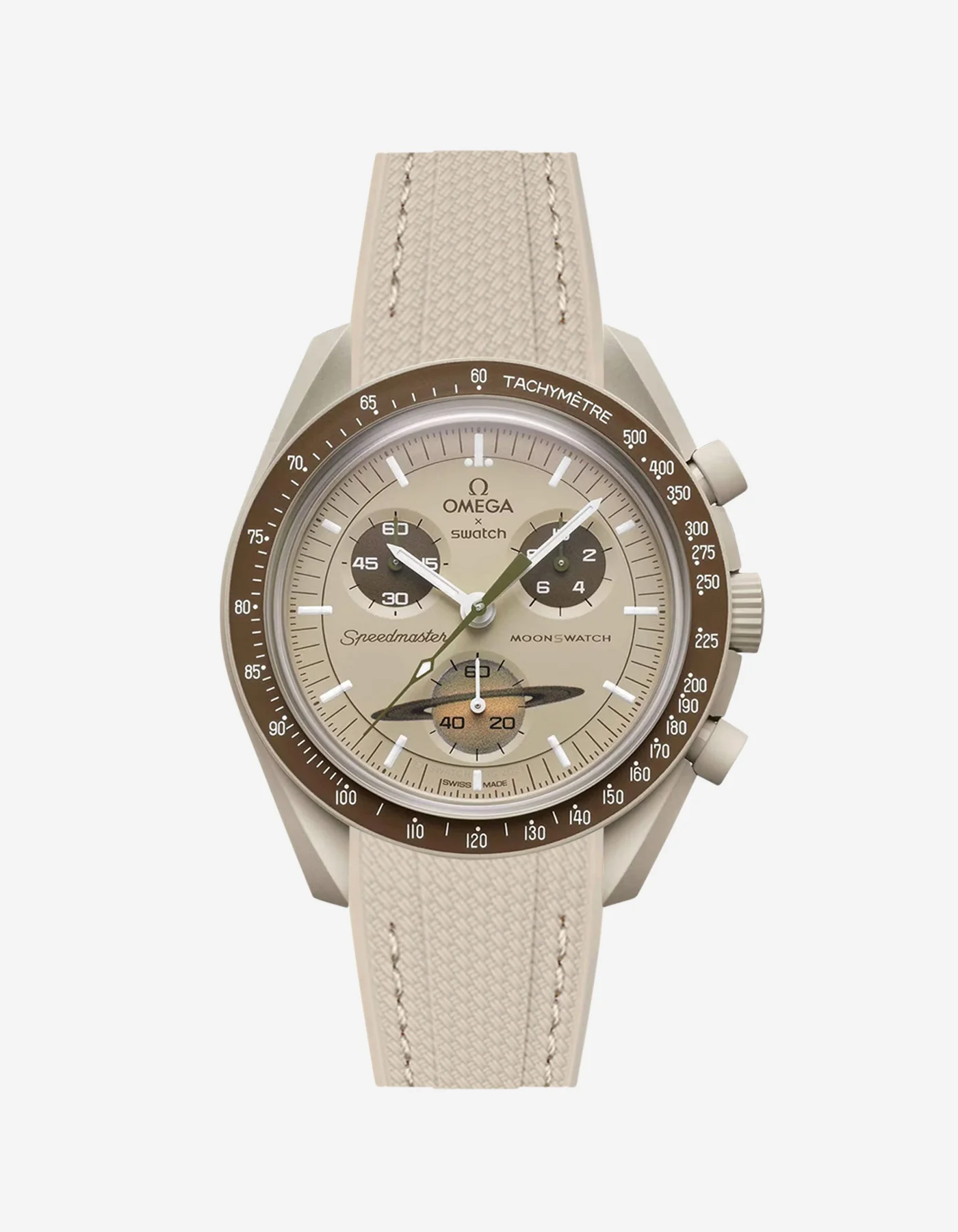 Rubber Strap for Omega X Swatch MoonSwatch Mission to Saturn - Image 6