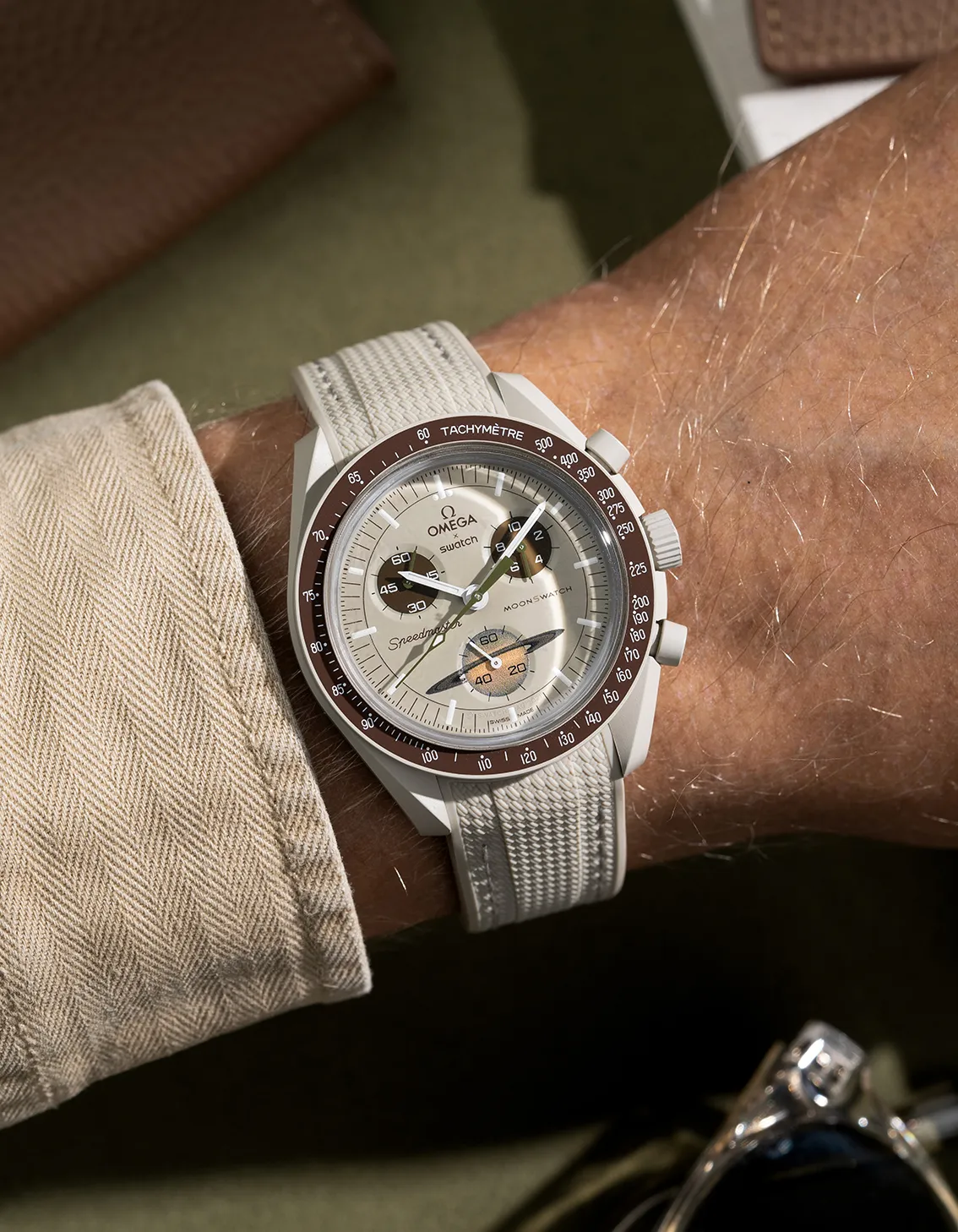 Rubber Strap for Omega X Swatch MoonSwatch Mission to Saturn - Image 7