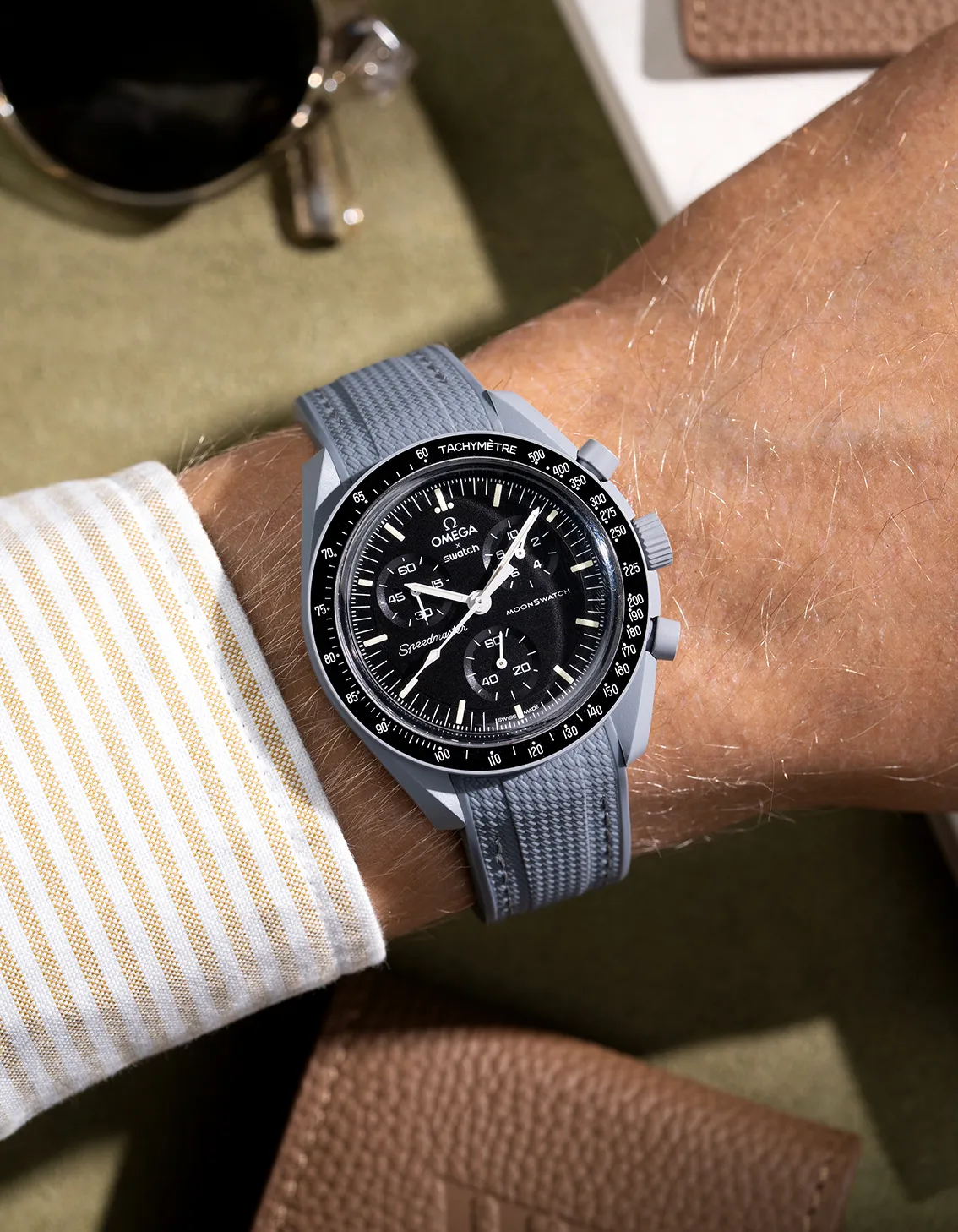 Rubber Strap for Omega X Swatch MoonSwatch Mission to the Moon - Image 2