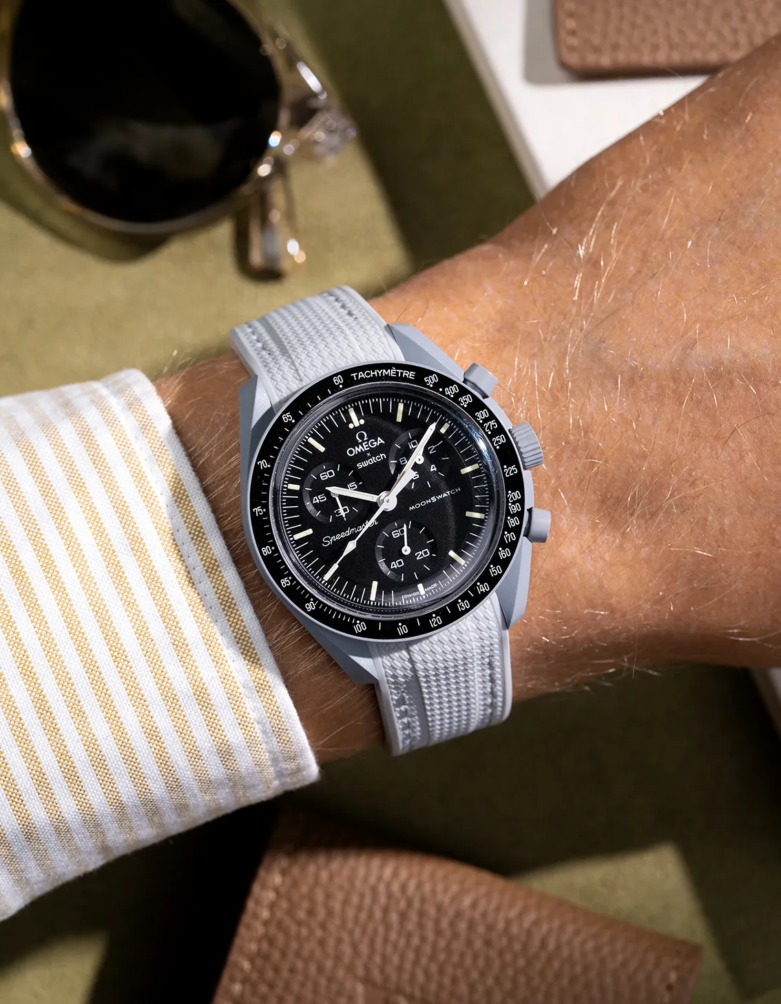 Rubber Strap for Omega X Swatch MoonSwatch Mission to the Moon - Image 7