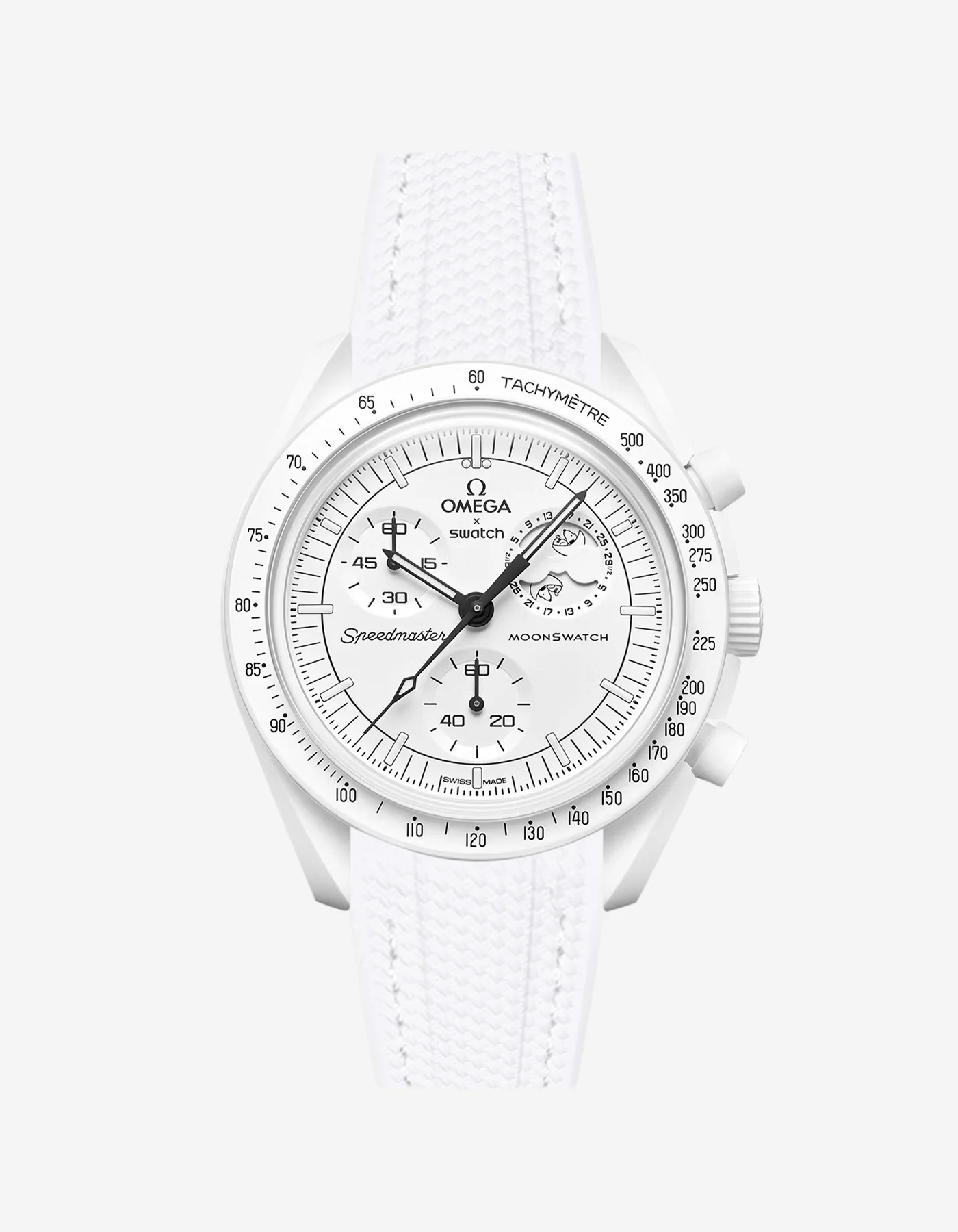 Rubber Strap for Omega X Swatch MoonSwatch Mission to The Moonphase - Image 16