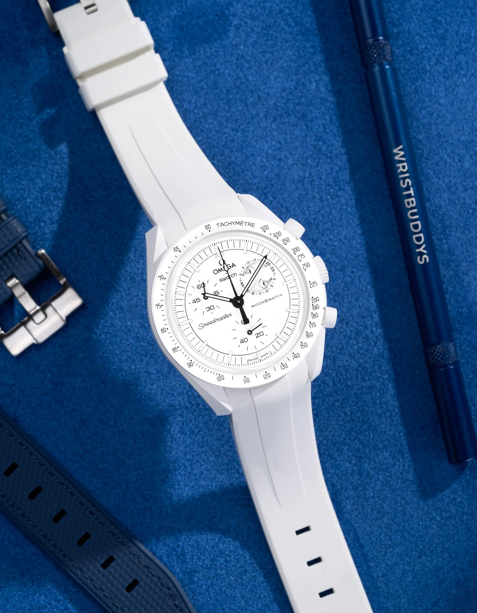 Rubber Strap for Omega X Swatch MoonSwatch Mission to The Moonphase - Image 27